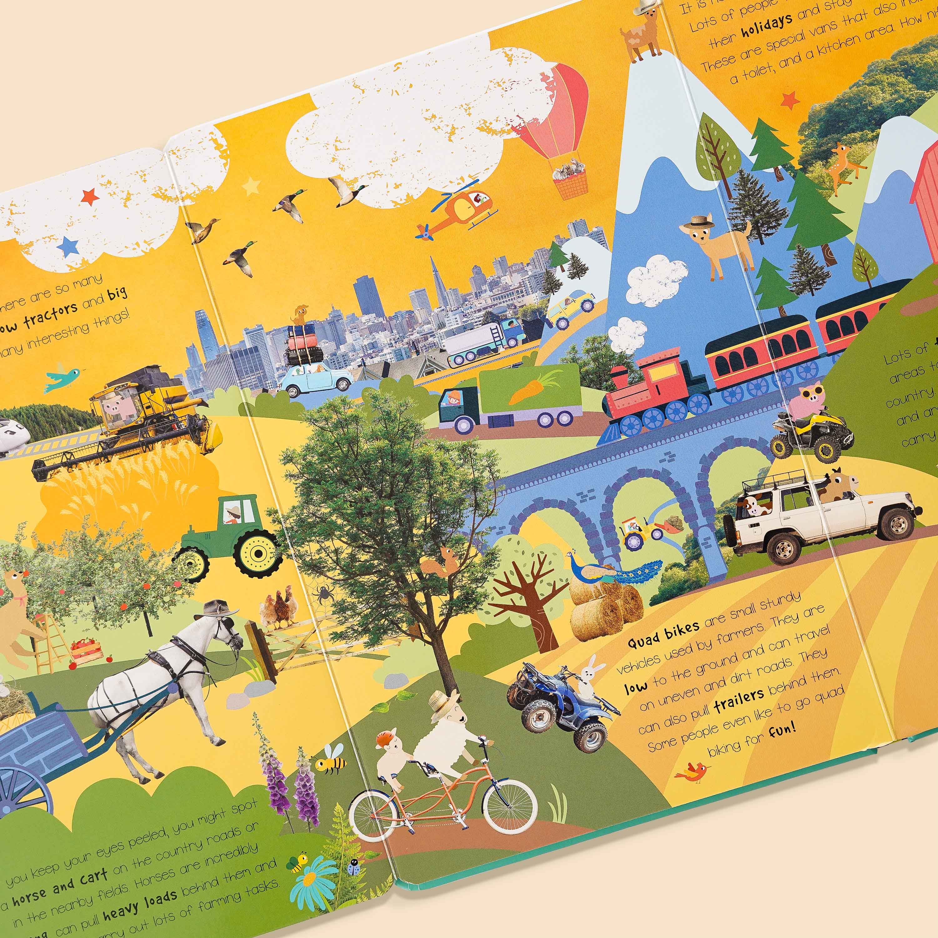 Look & Listen Vehicles Sound Book