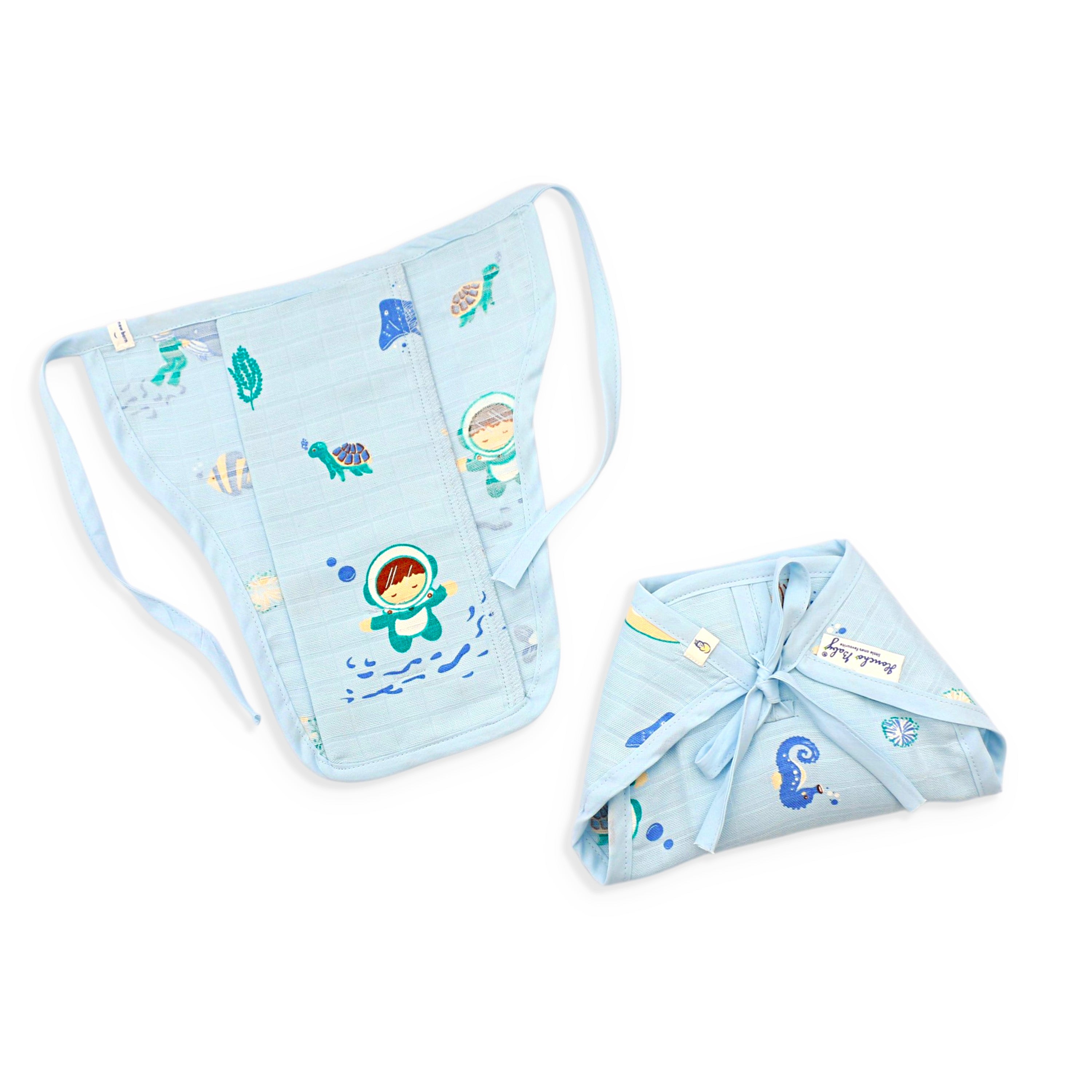 Baby essential Starter gift Kit - 7 piece set - Mini Scuba Squad