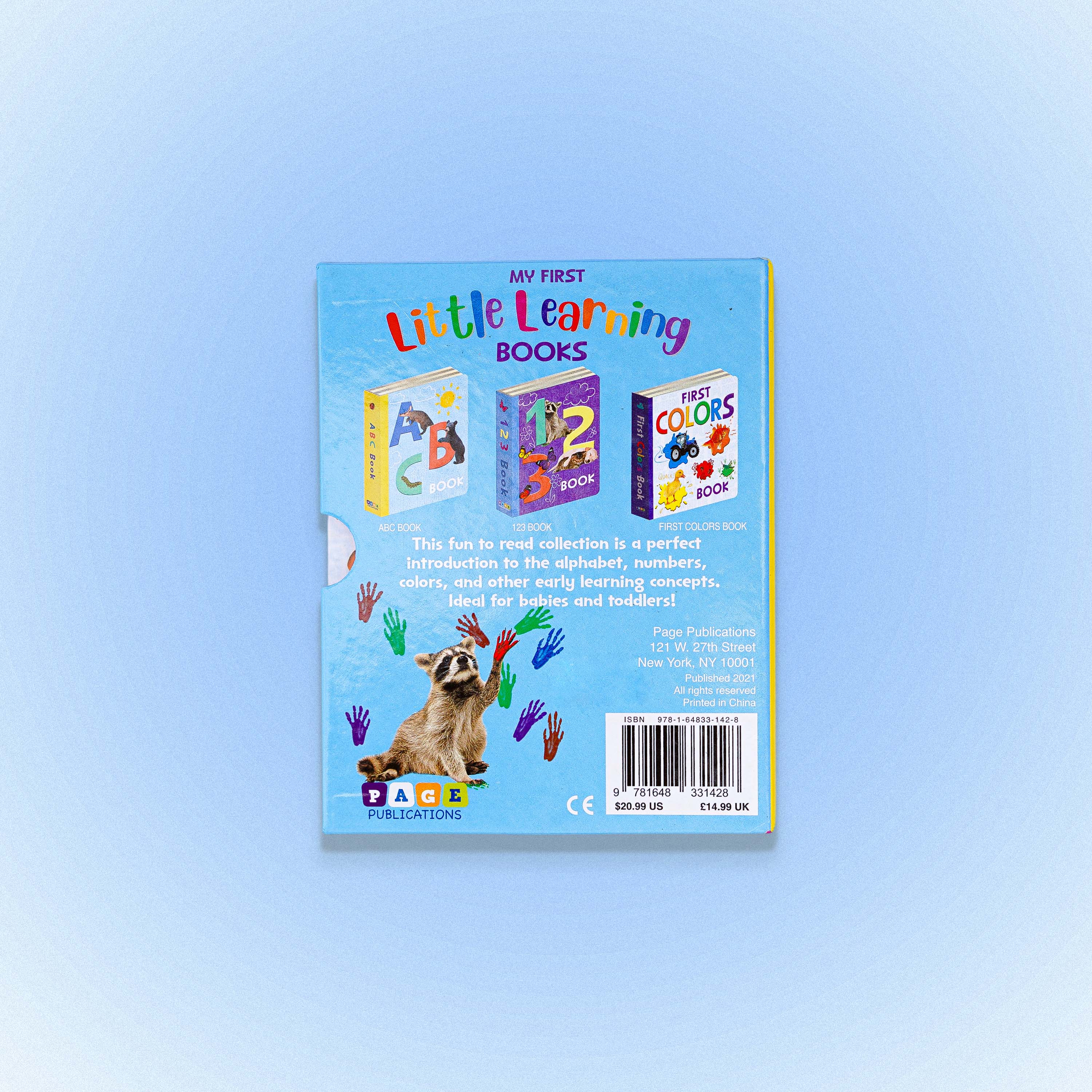My First Little Learning Books (Pack of 3 Titles)