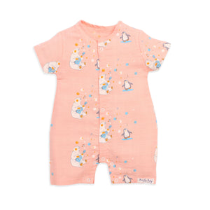 Muslin Baby Romper for 0-18 Months - Cub's First Concert