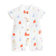 Muslin Baby Romper - Magic Doodles for 0 months to 24 Months