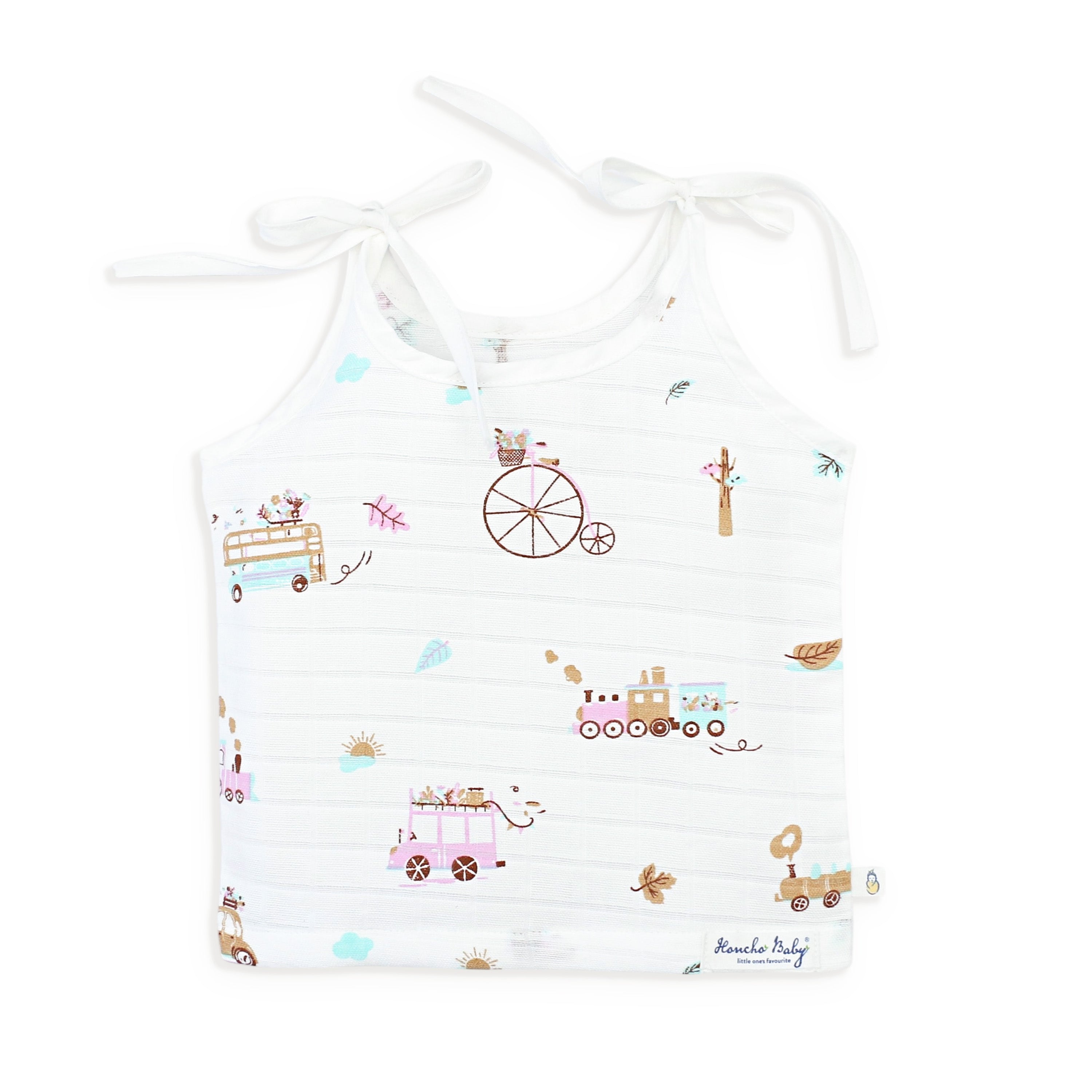 Muslin Knot Jablas (Newborn - 0-3 months) -  Tiny Wheels & Wonders