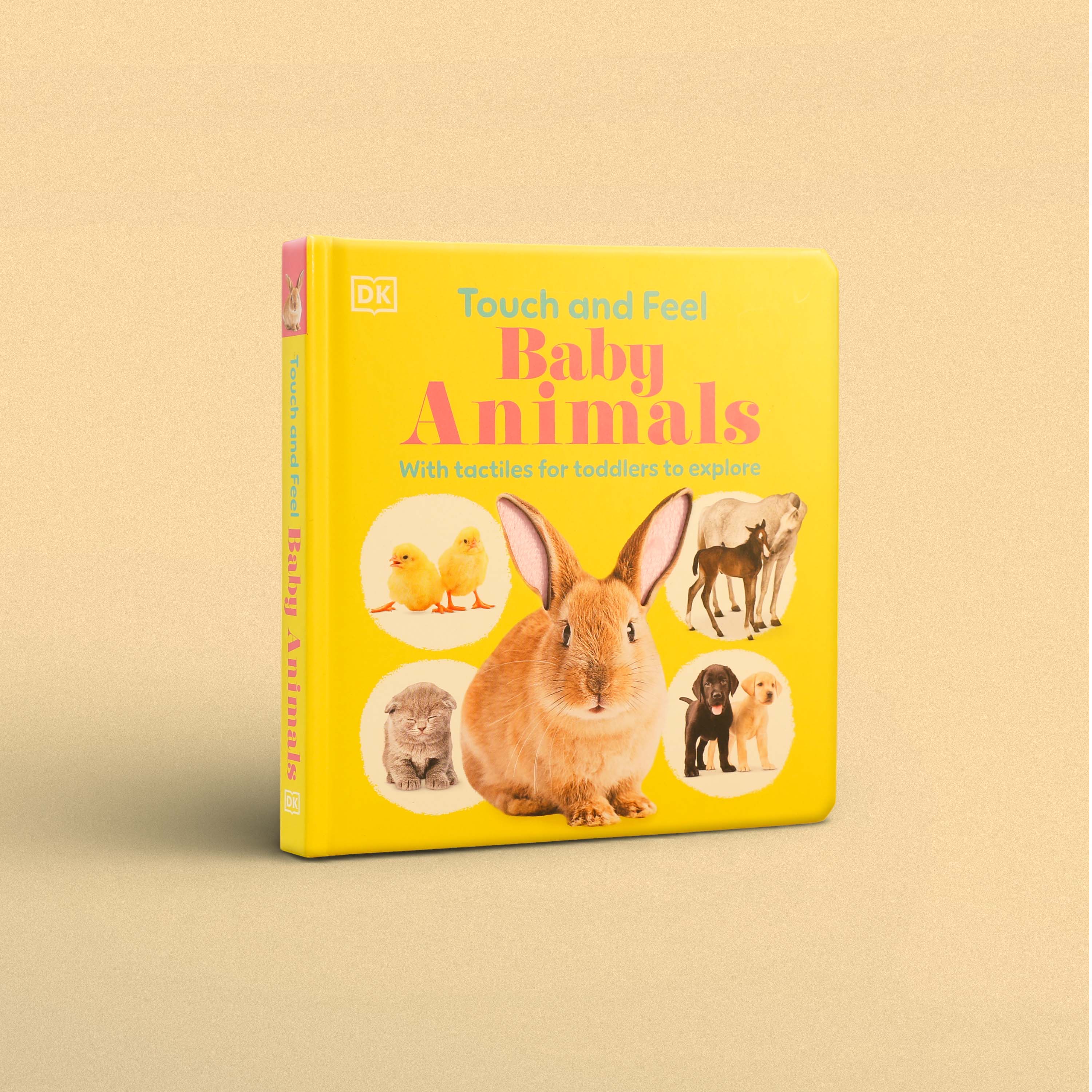 Touch and Feel Baby Animals – Interactive Sensory Board Book for Toddlers