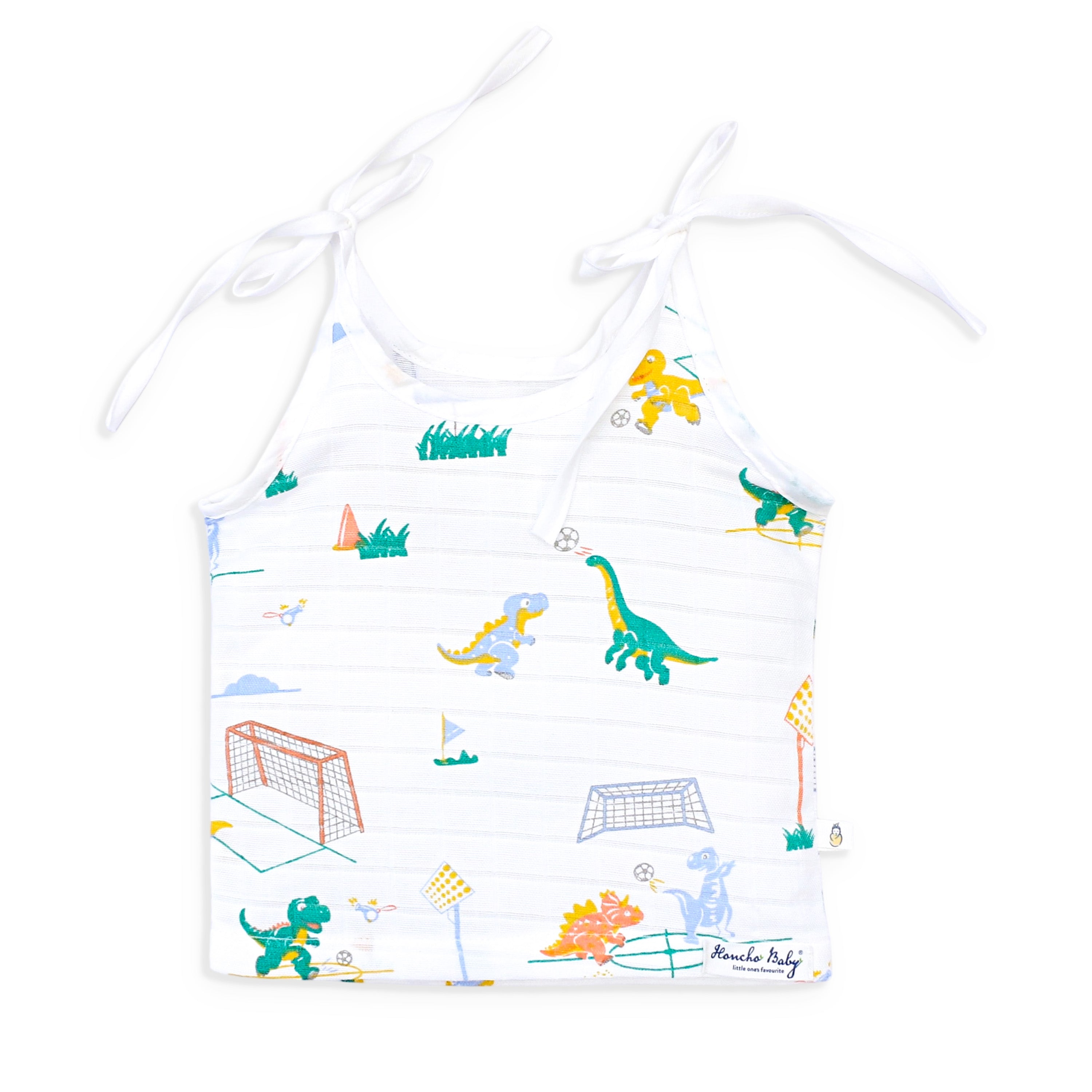 Muslin Knot Jablas (Newborn - 0-3 months) - Dino & Foot ball