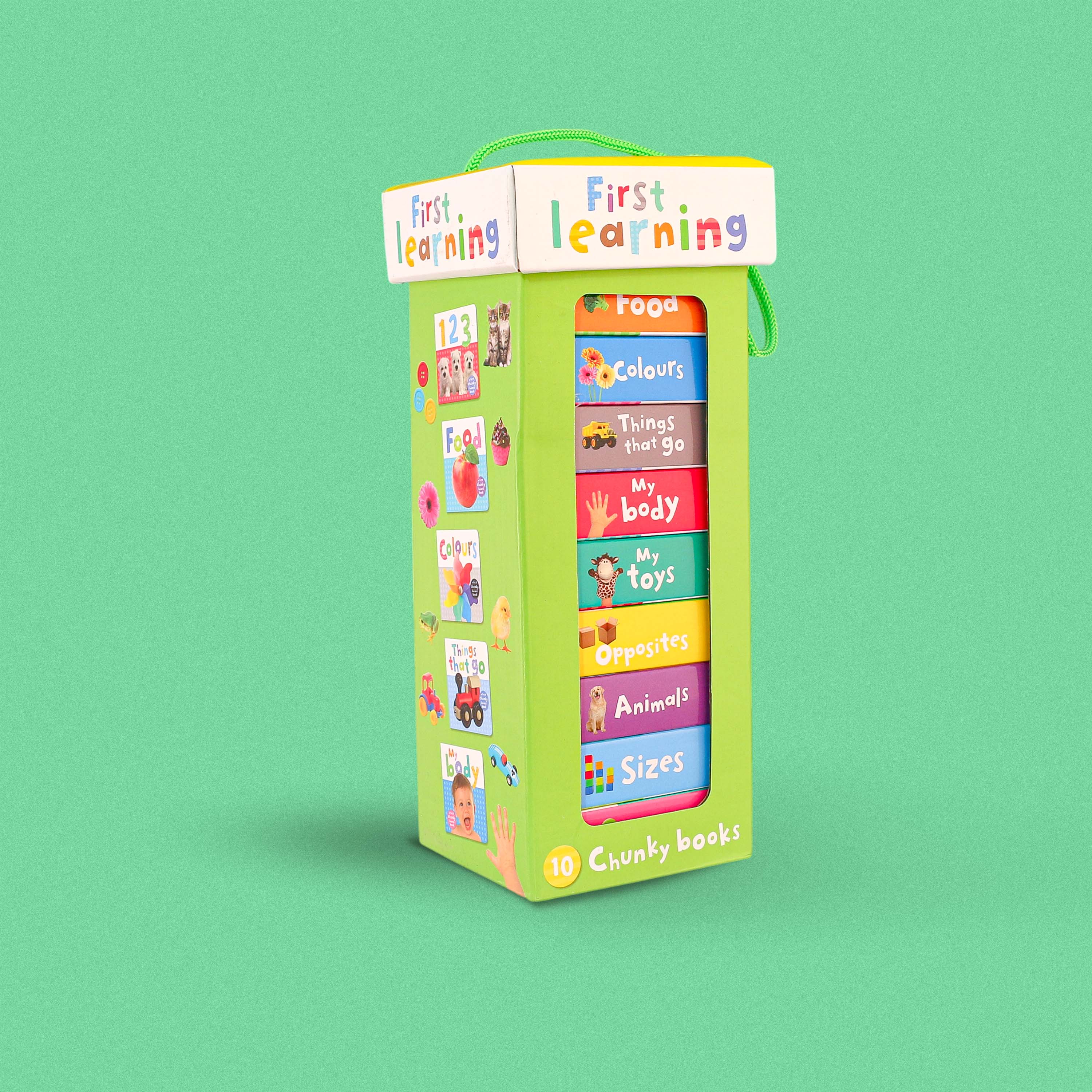 First Learning - 10 Chunky Books
