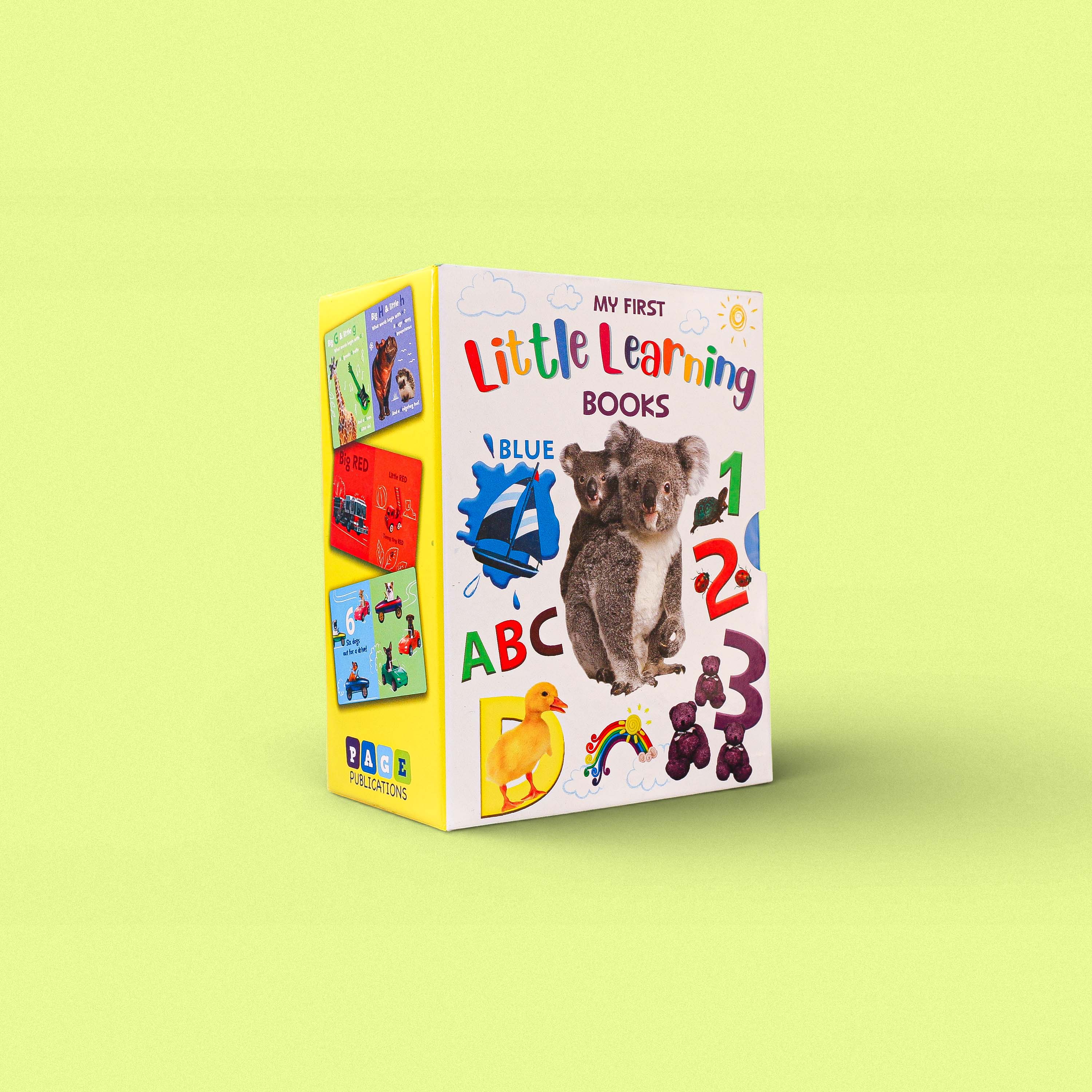 My First Little Learning Books (Pack of 3 Titles)