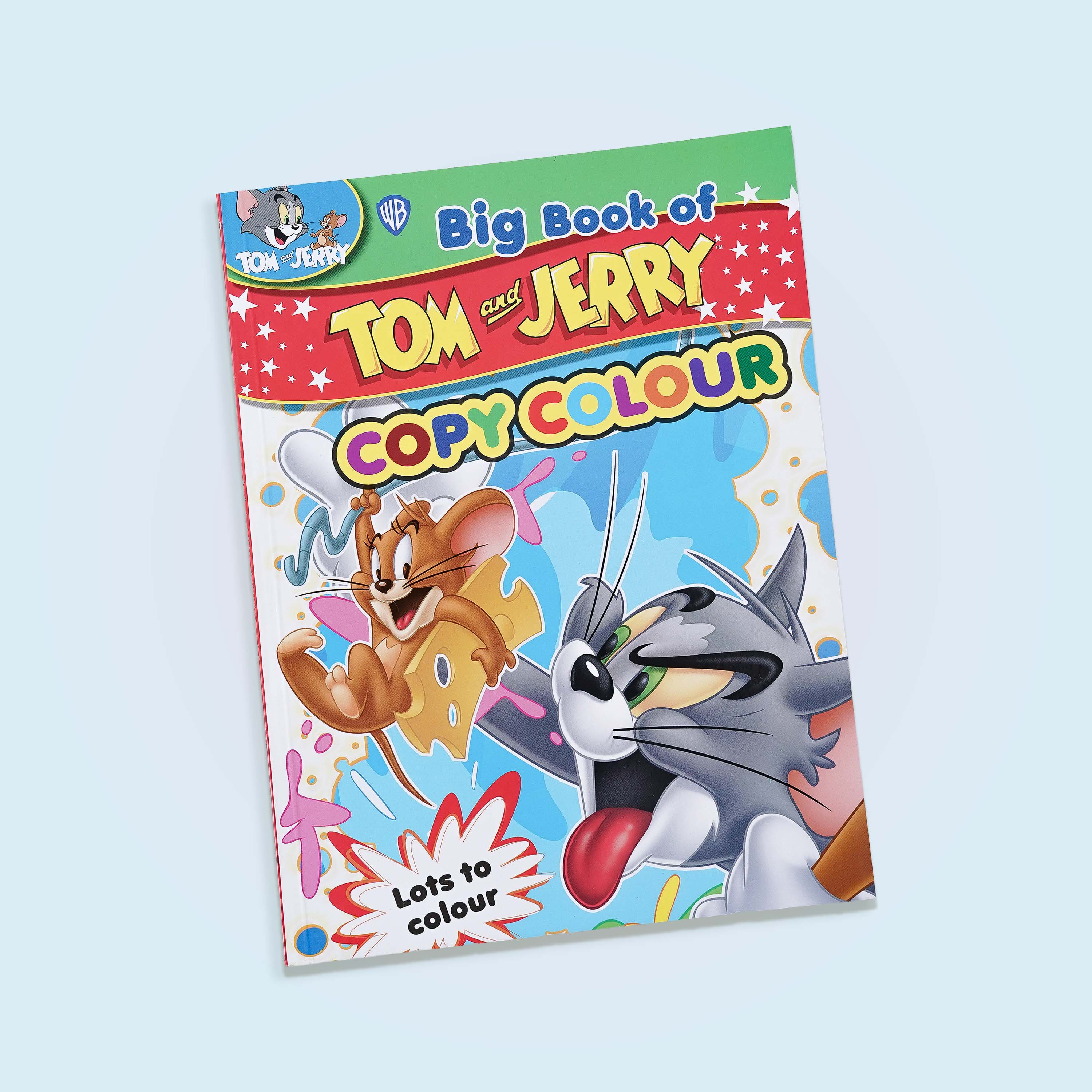 Tom and Jerry Copy Colour Book