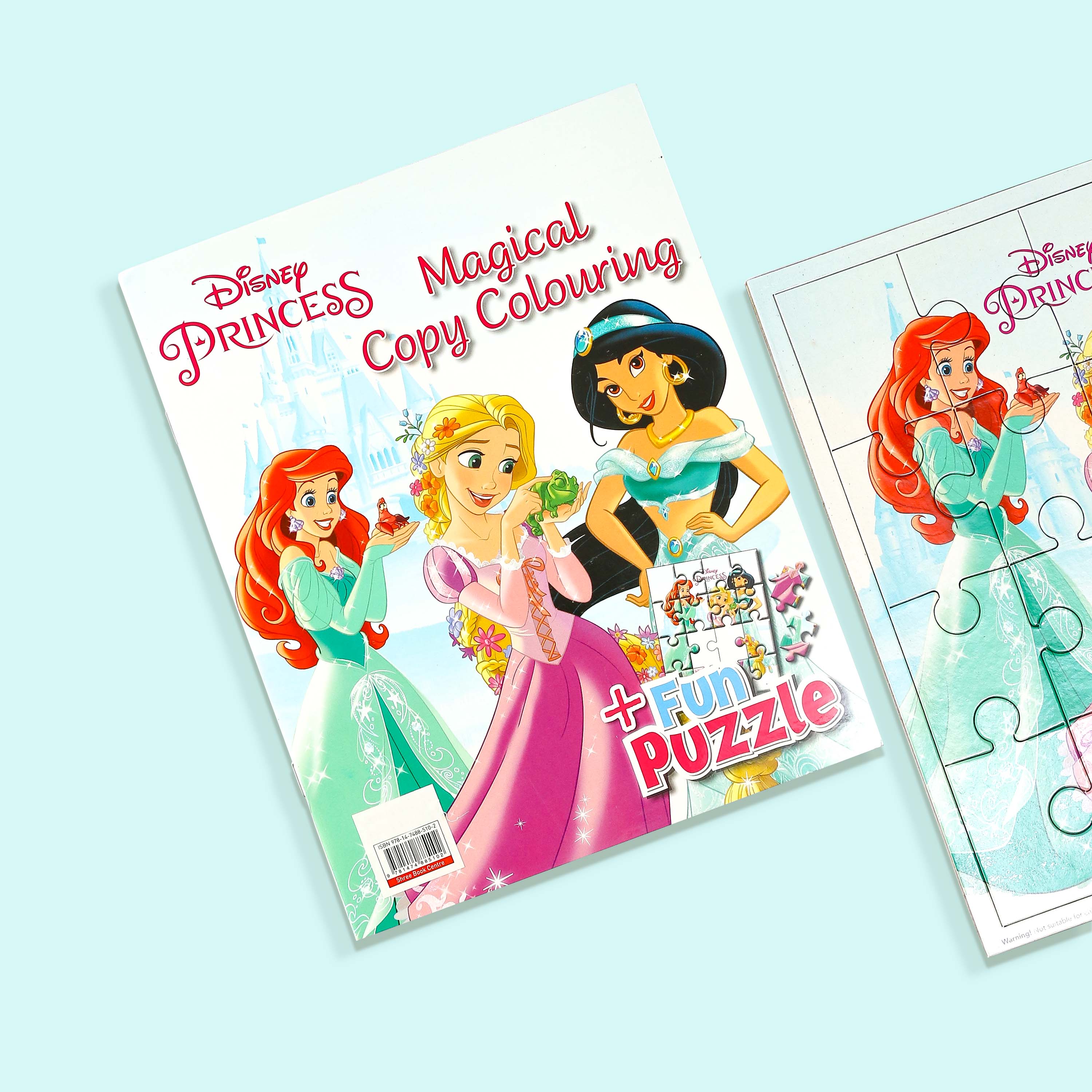 Disney Copy Colouring Puzzle Book