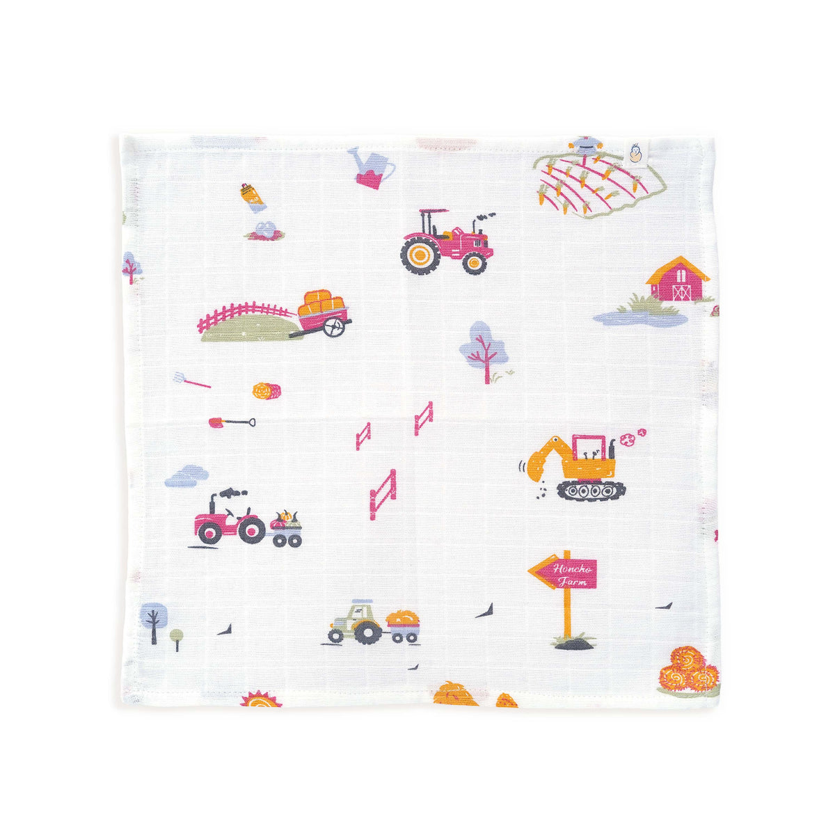 Muslin Wash cloth / Hand kerchief - 6 Pack S10 (27x27 Cm)