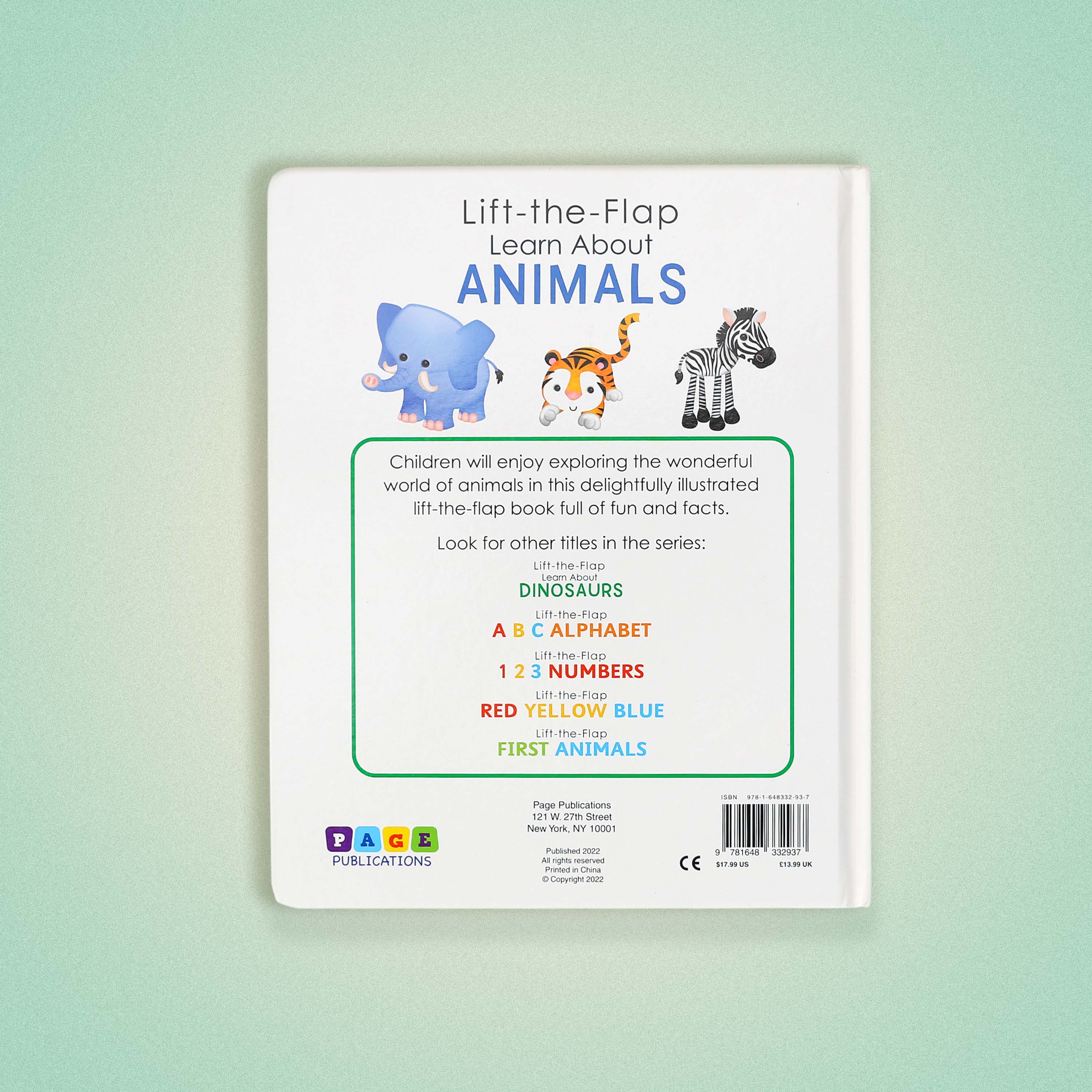 Lift the Flap Learn About Animals Books for Toddlers