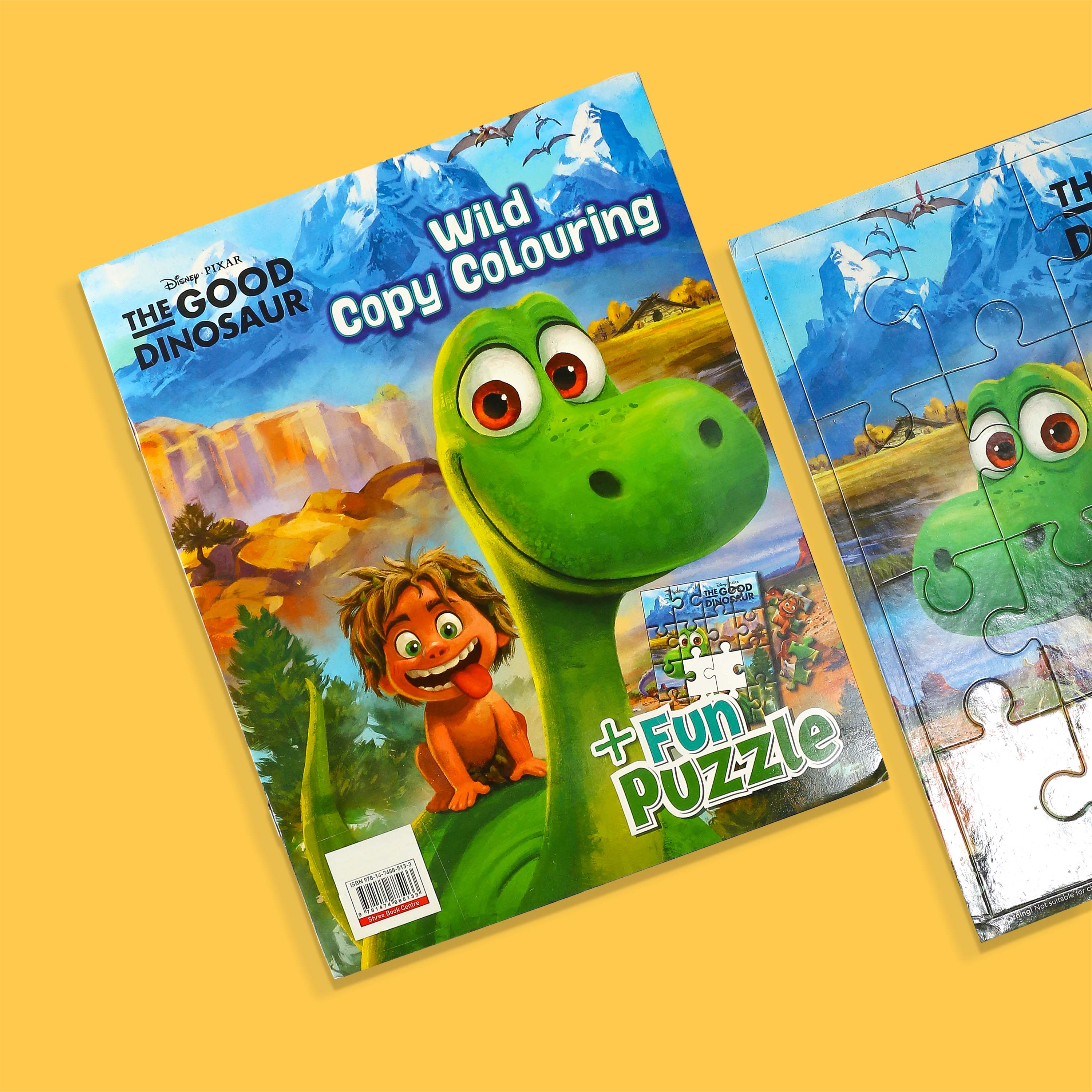 Disney Copy Colouring Puzzle Book