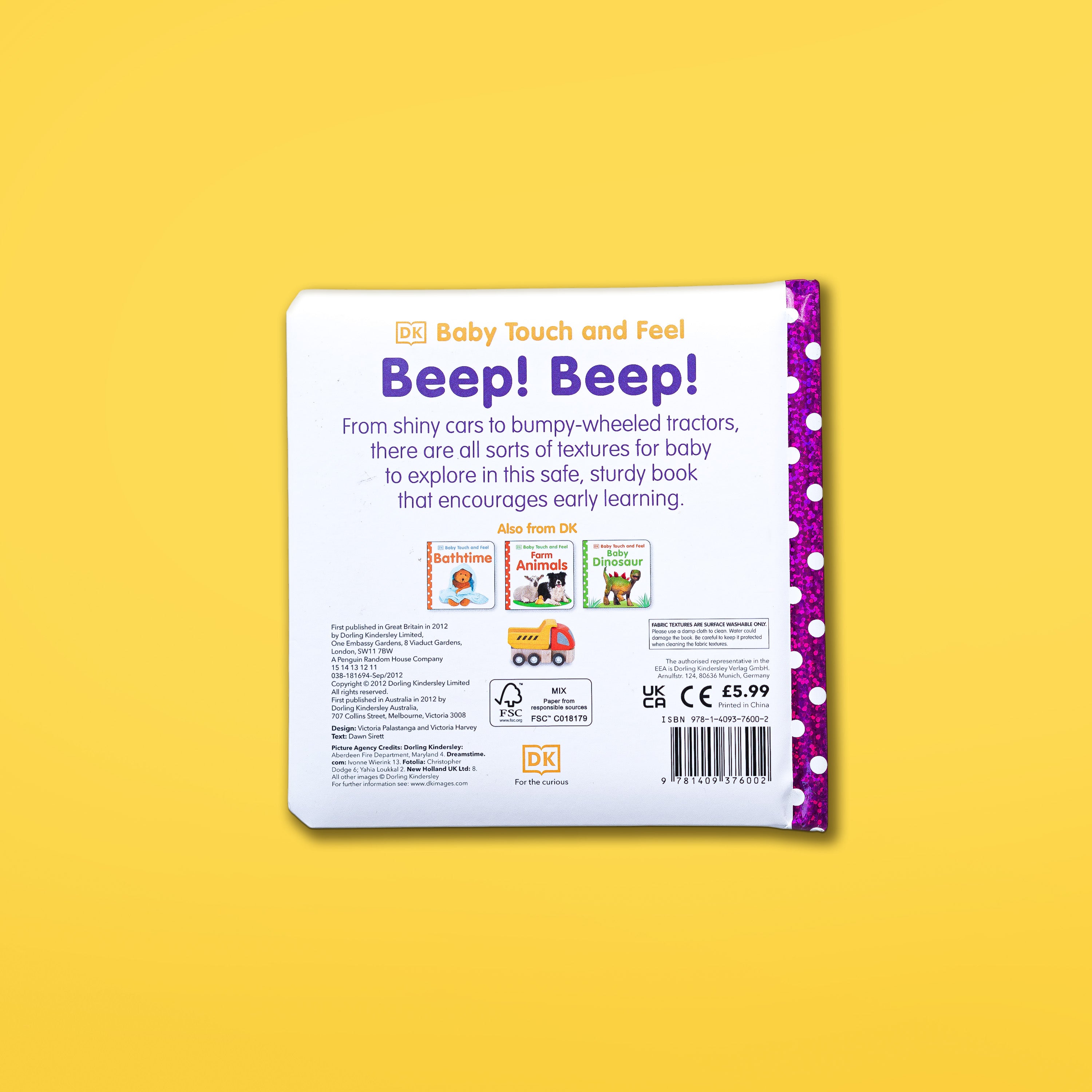 Baby Touch and Feel Book - Beep! Beep!