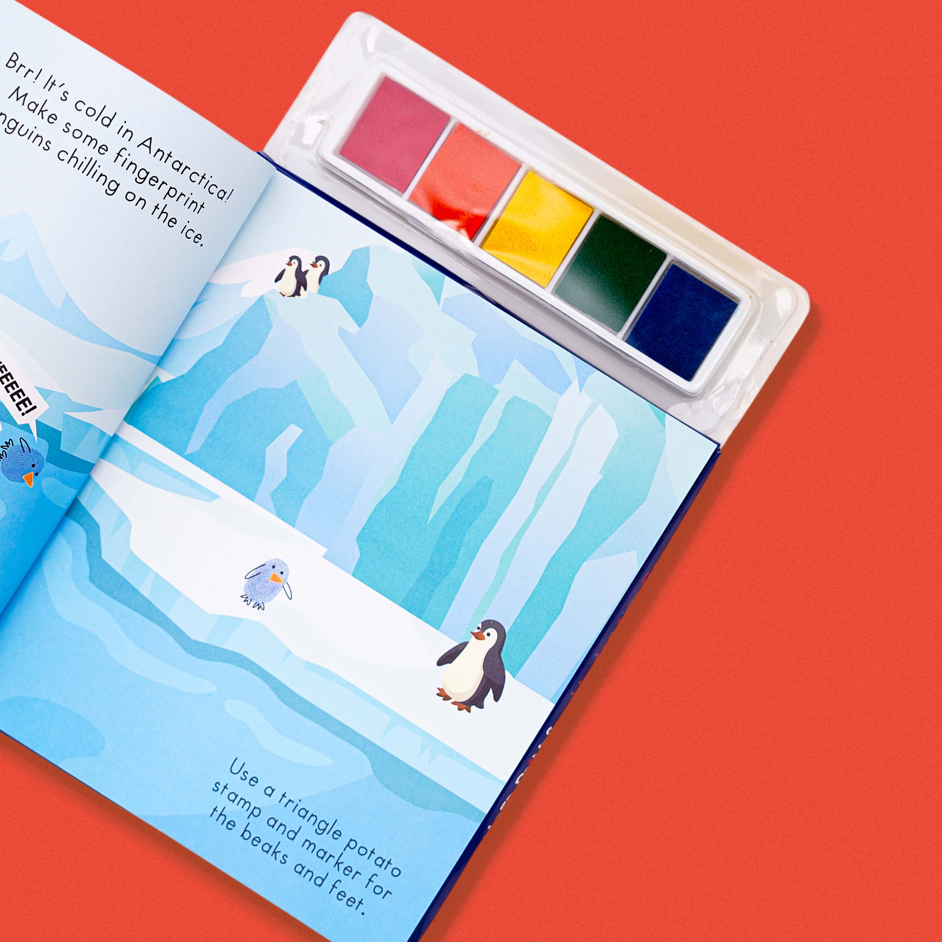 Under the Sea Finger Prints Book