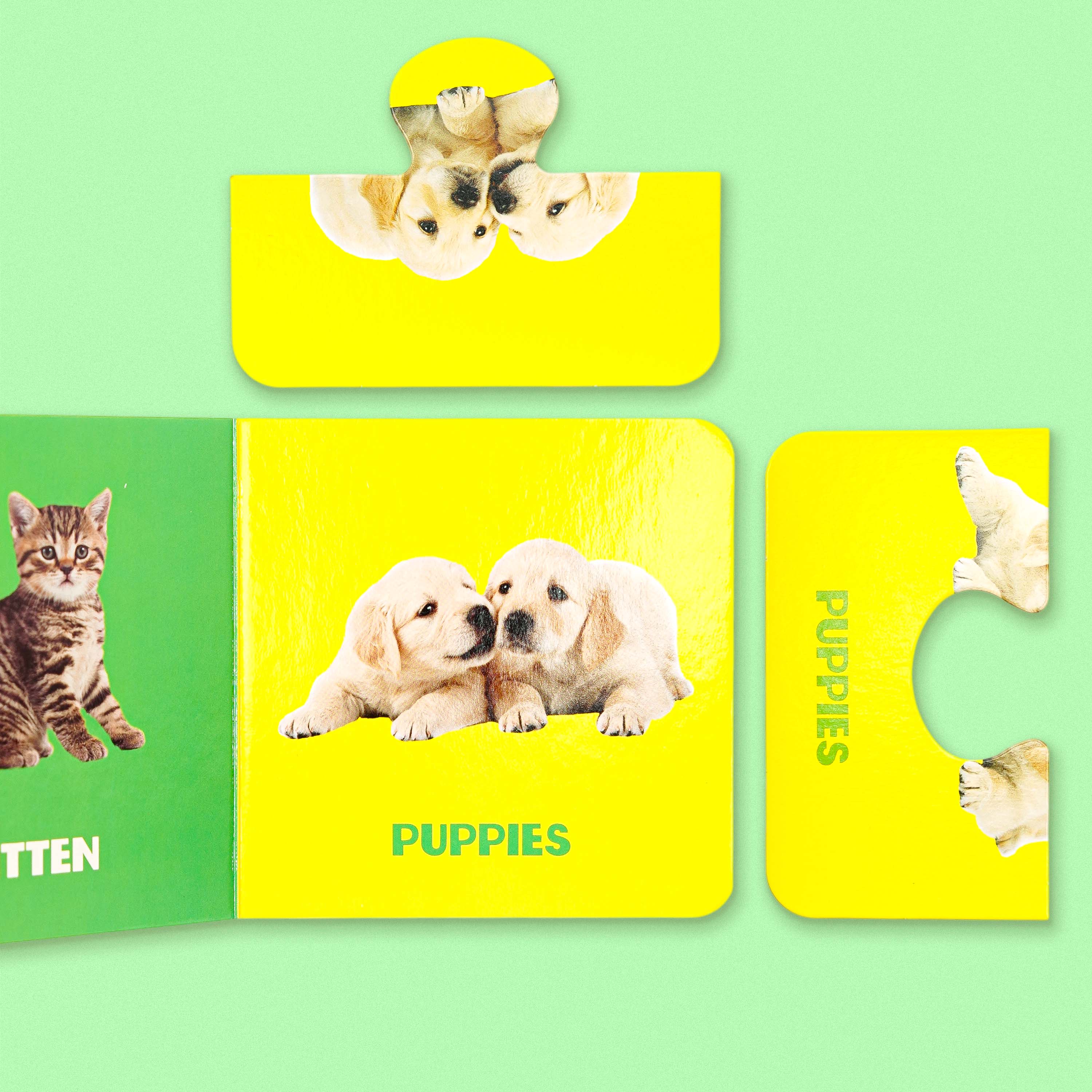 Little Learners Book & Puzzle Set Animal Babies