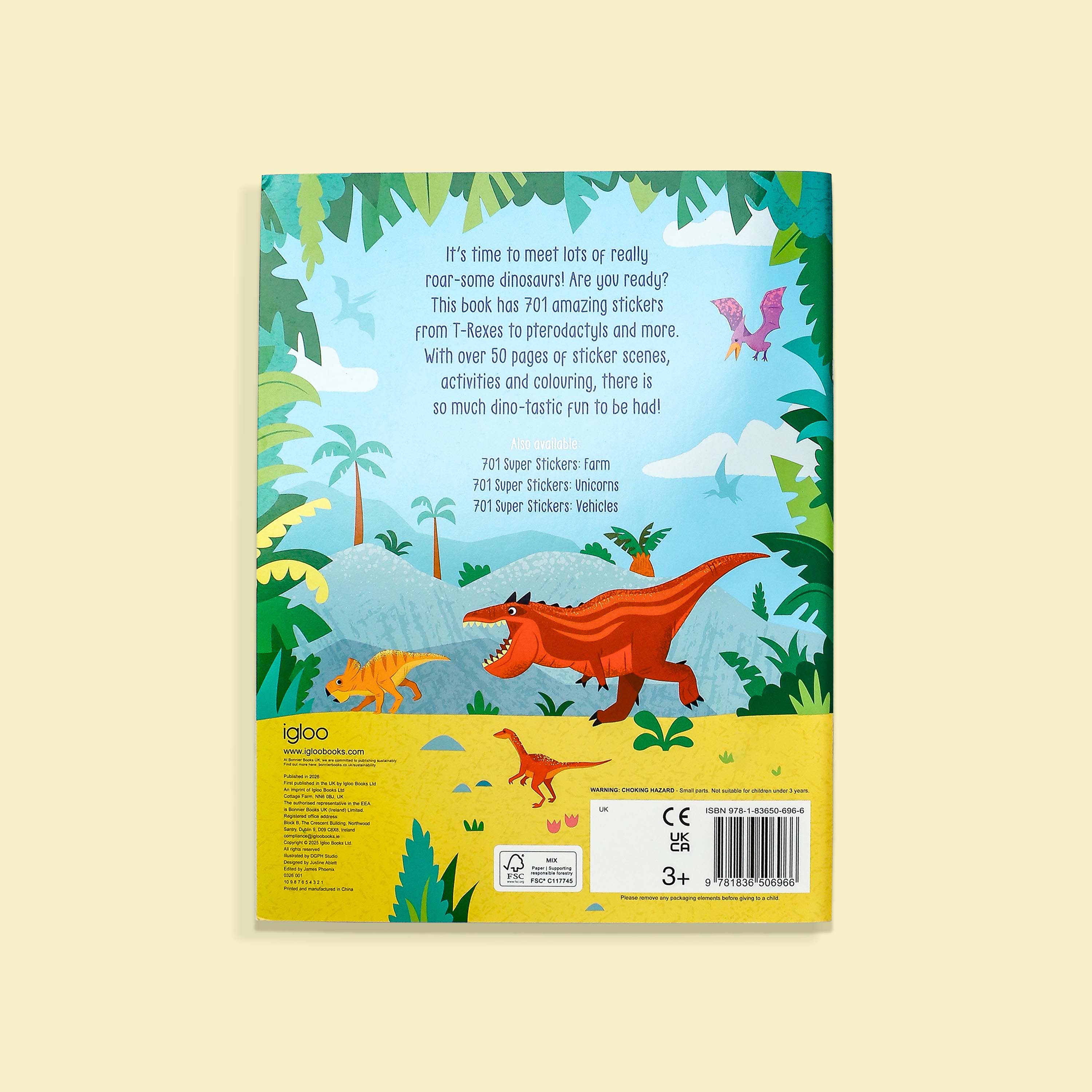 701 Super Stickers Book