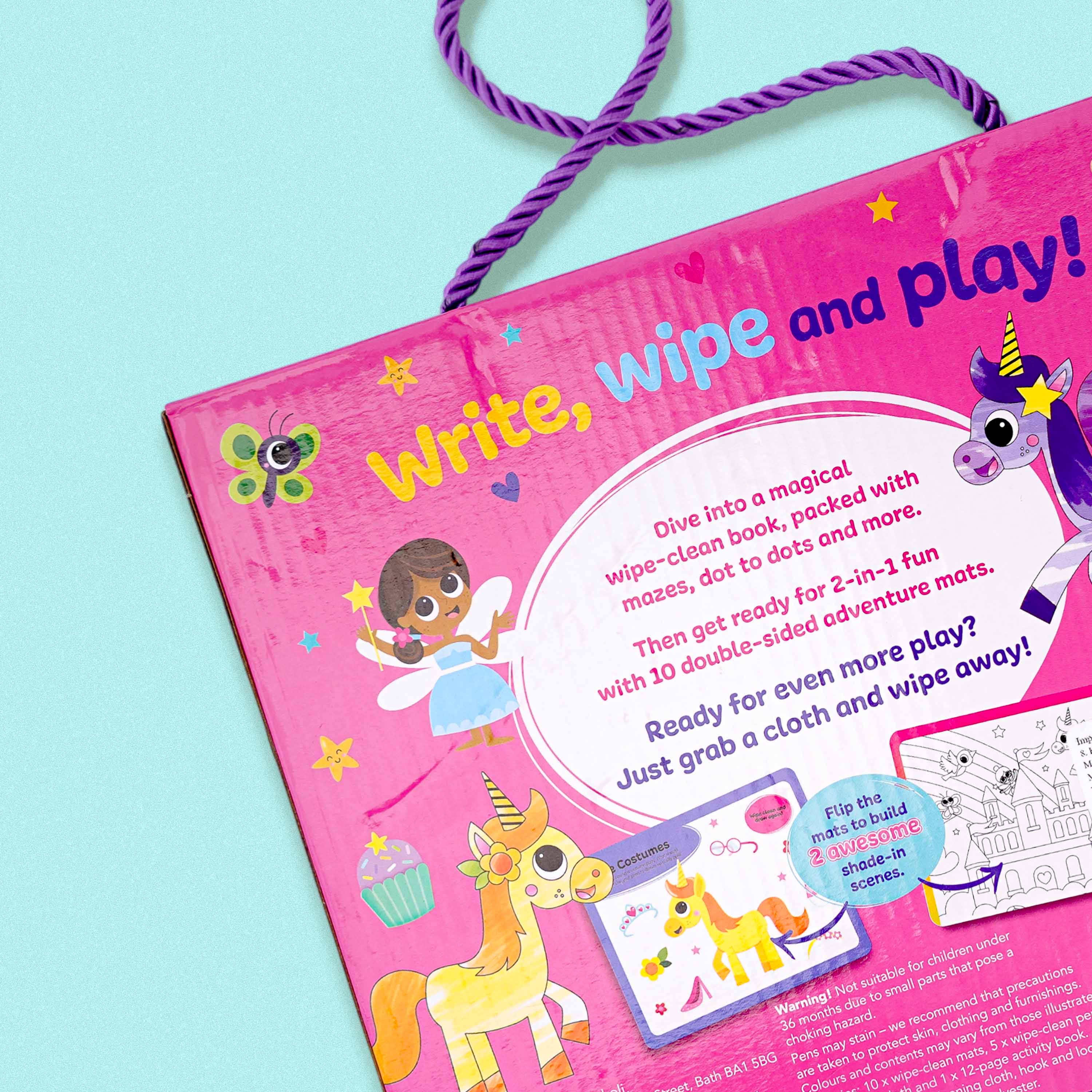 Wipe-Clean Activities Unicorns Book