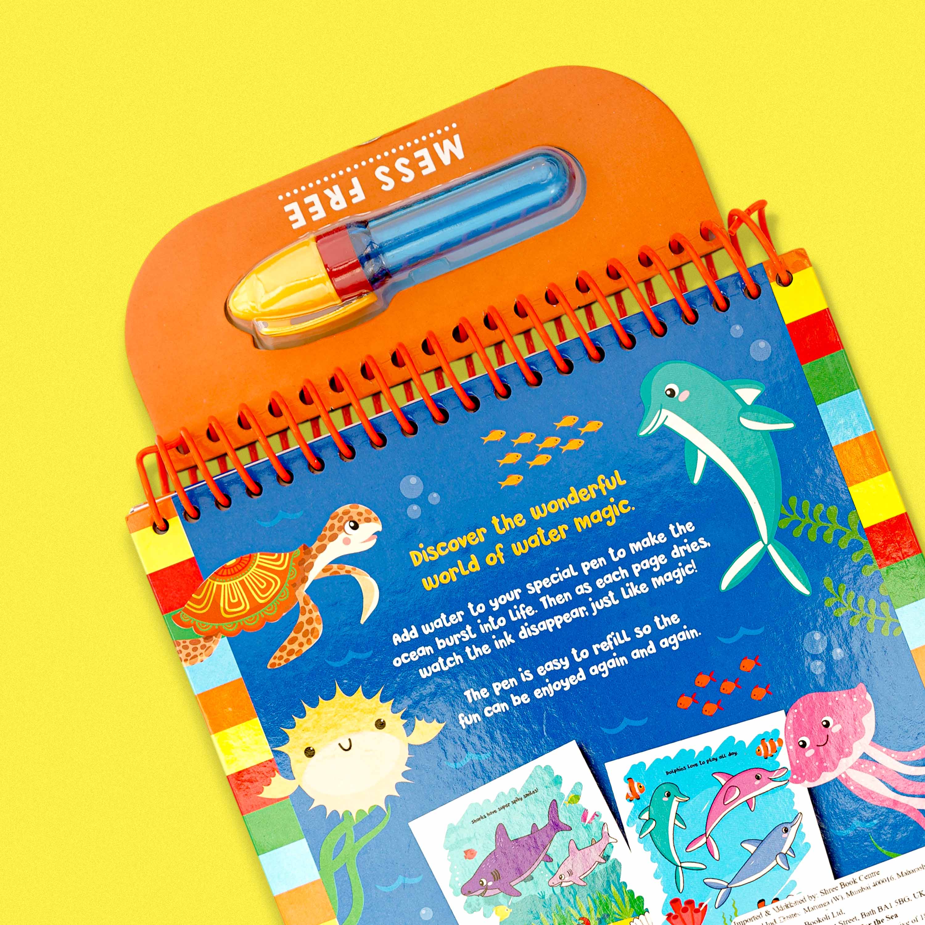 Magic Painting Under the Sea Book