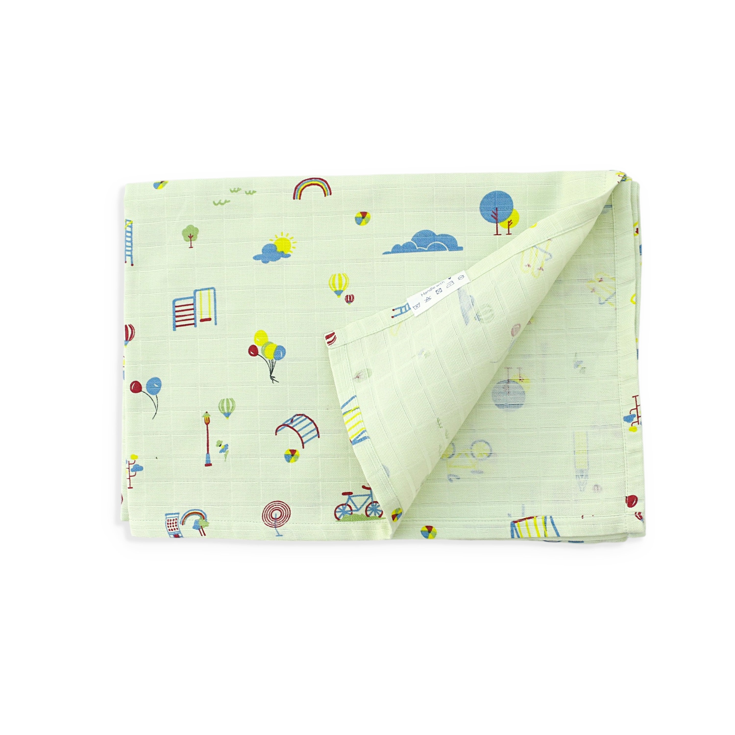 Muslin 100% Cotton Baby Towel 1 pack - Park Play Days