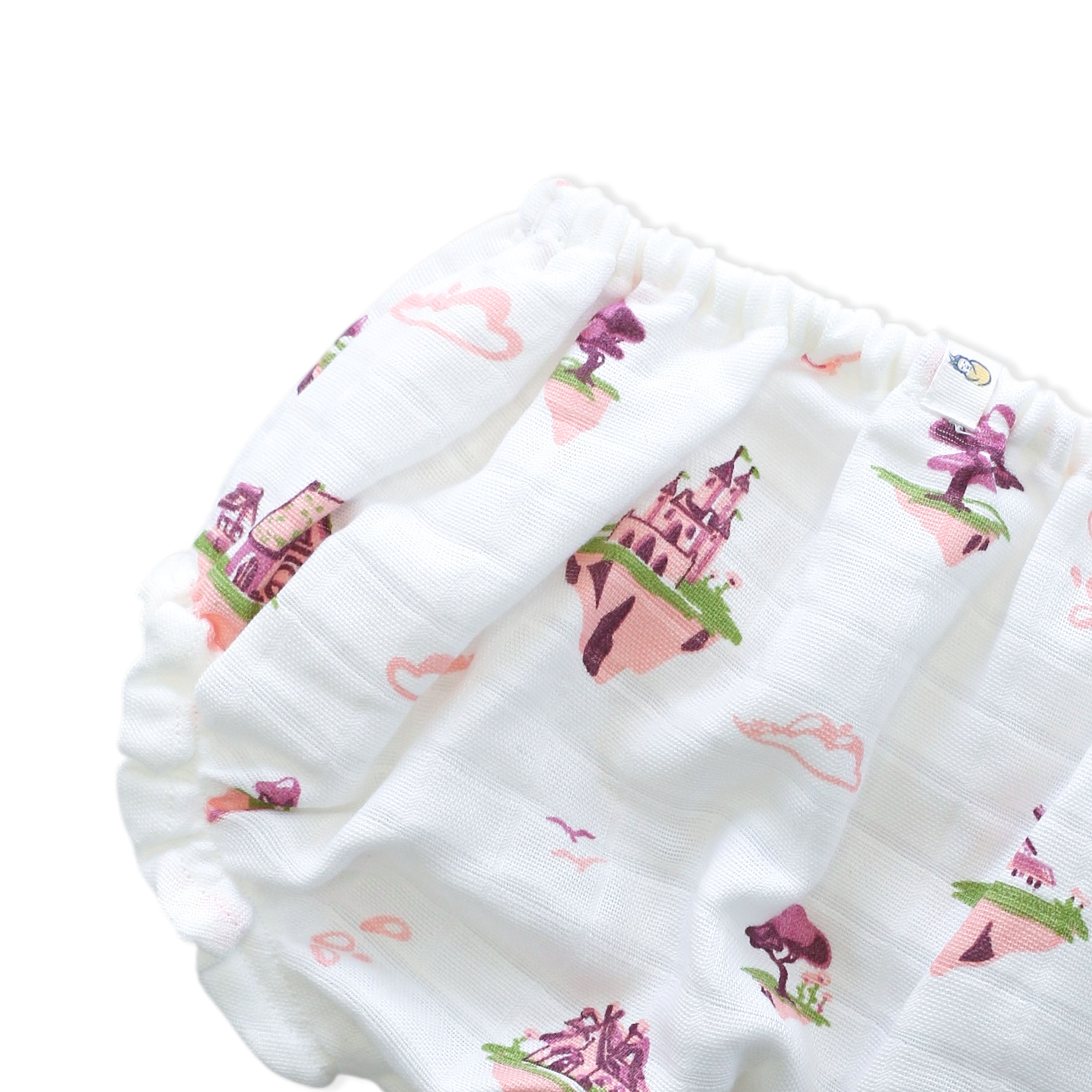 Muslin Cotton Girls Bloomers  - Dream, Drive & Play Combo