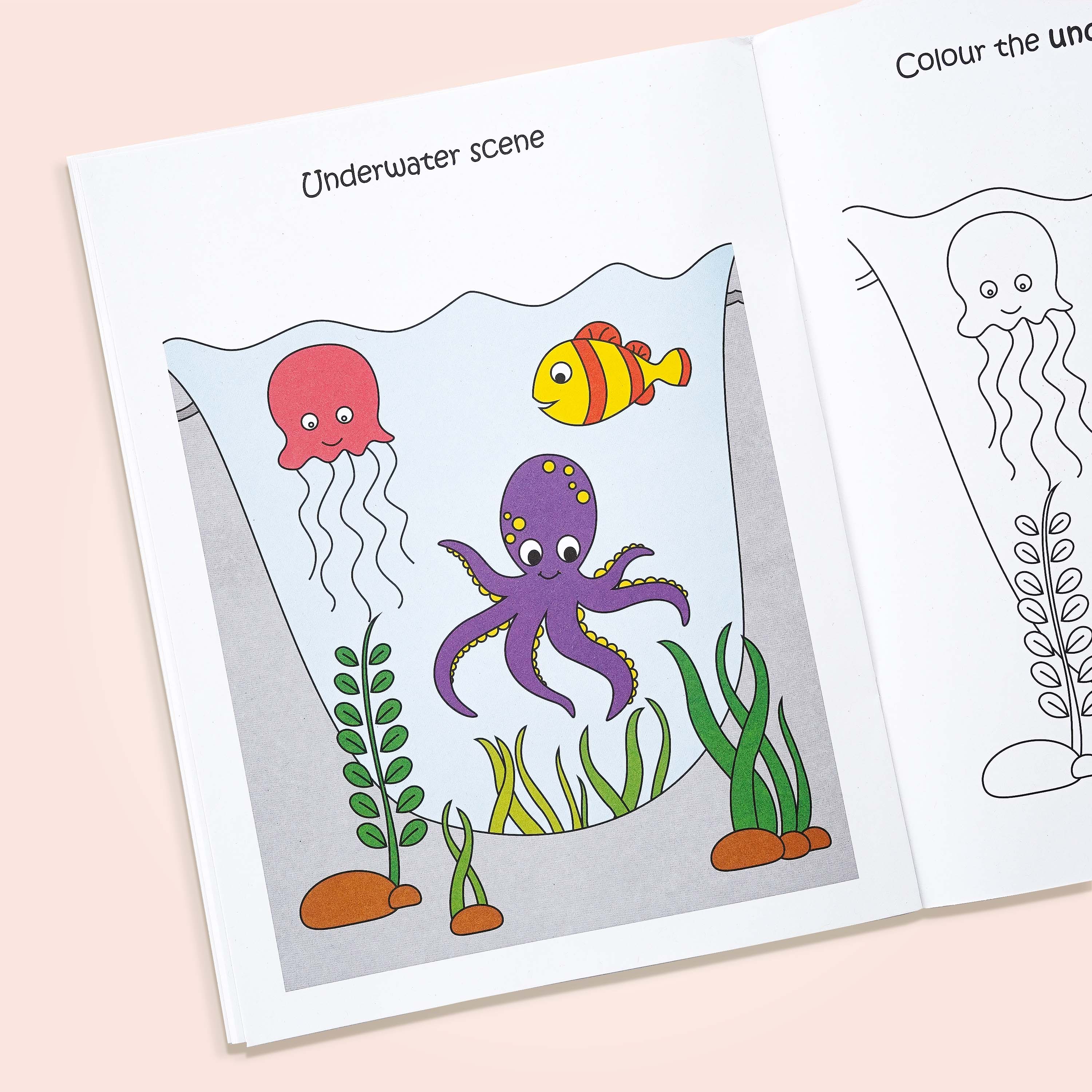Rainbow Magic Copy Colour Book