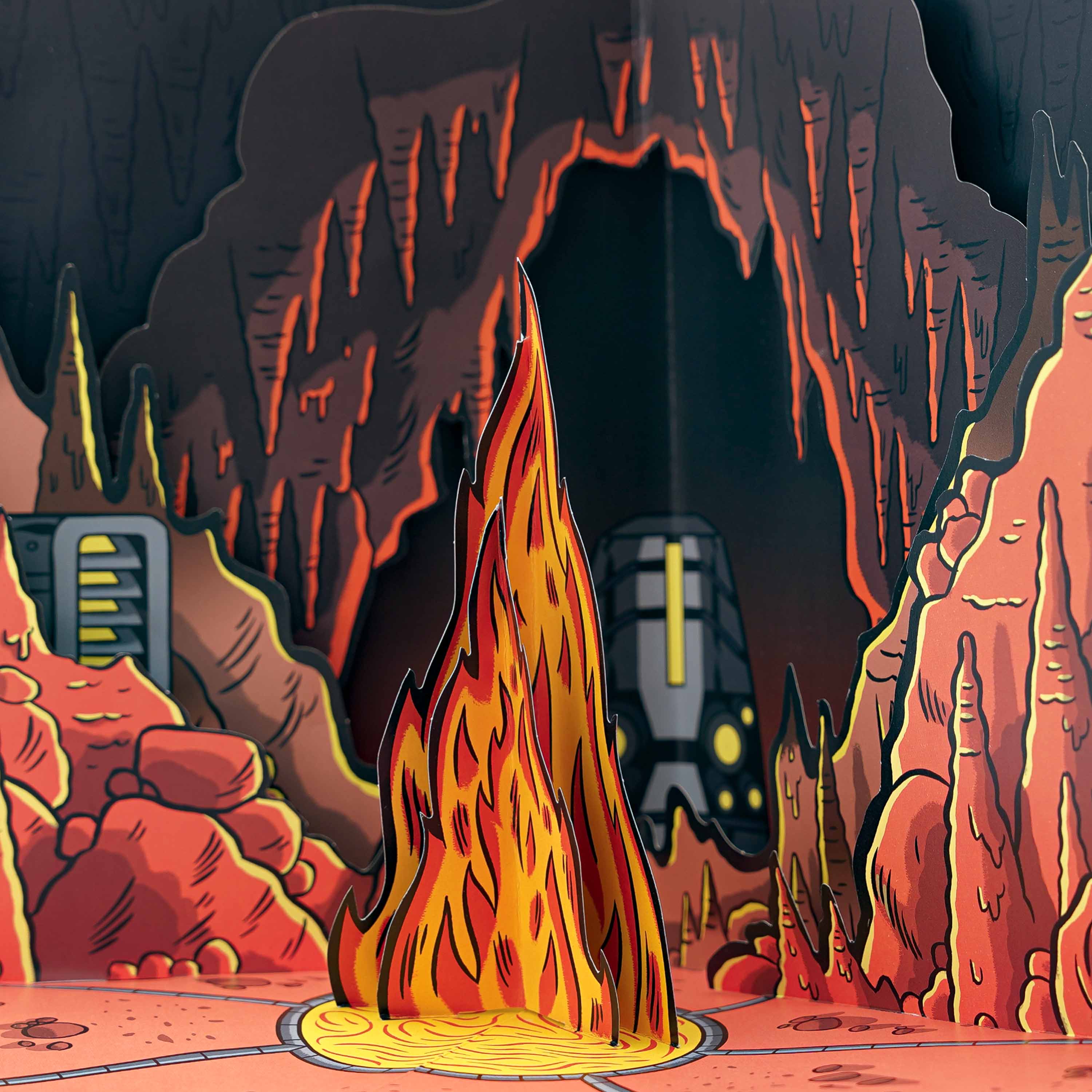 The Superhero Adventure Playset Book