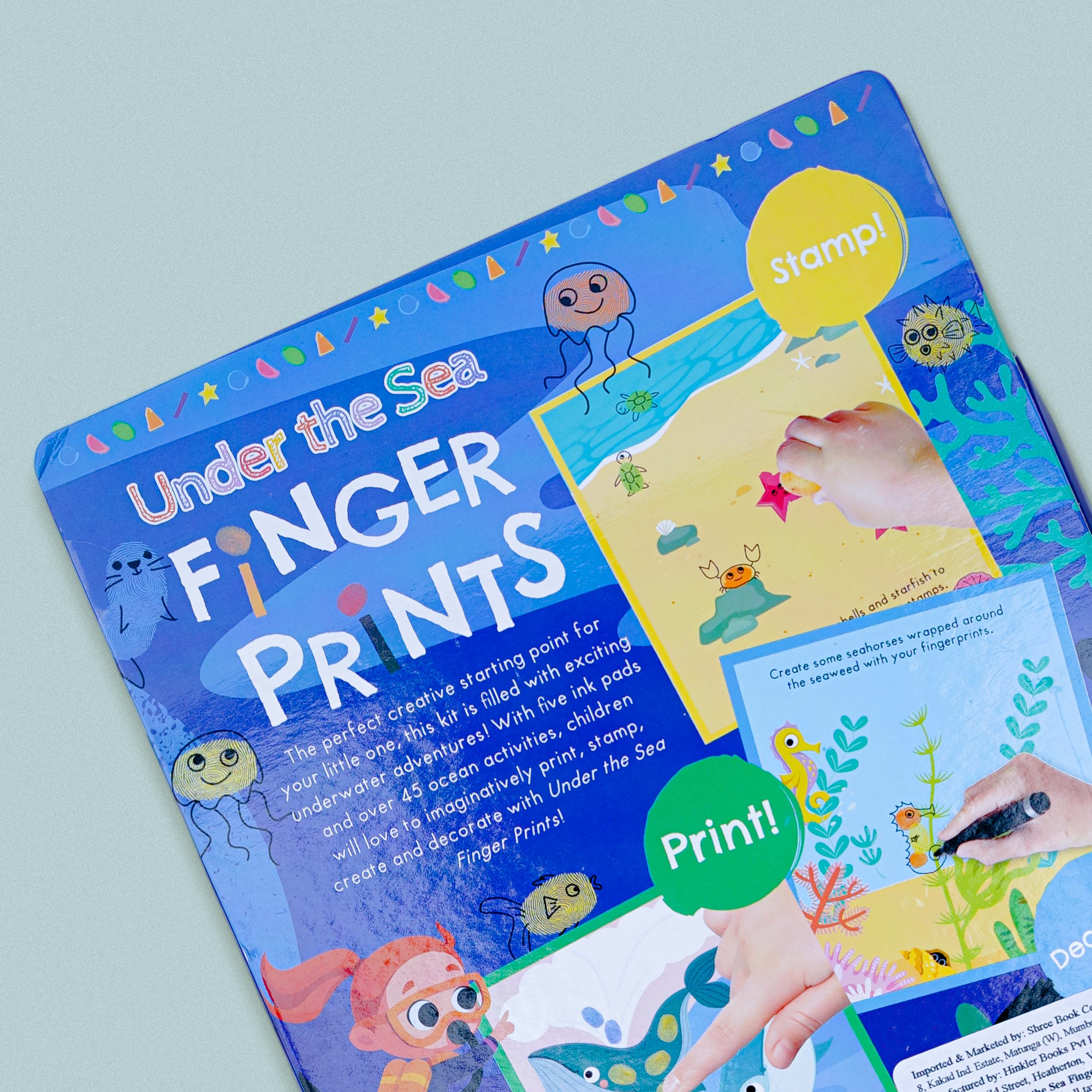 Under the Sea Finger Prints Book