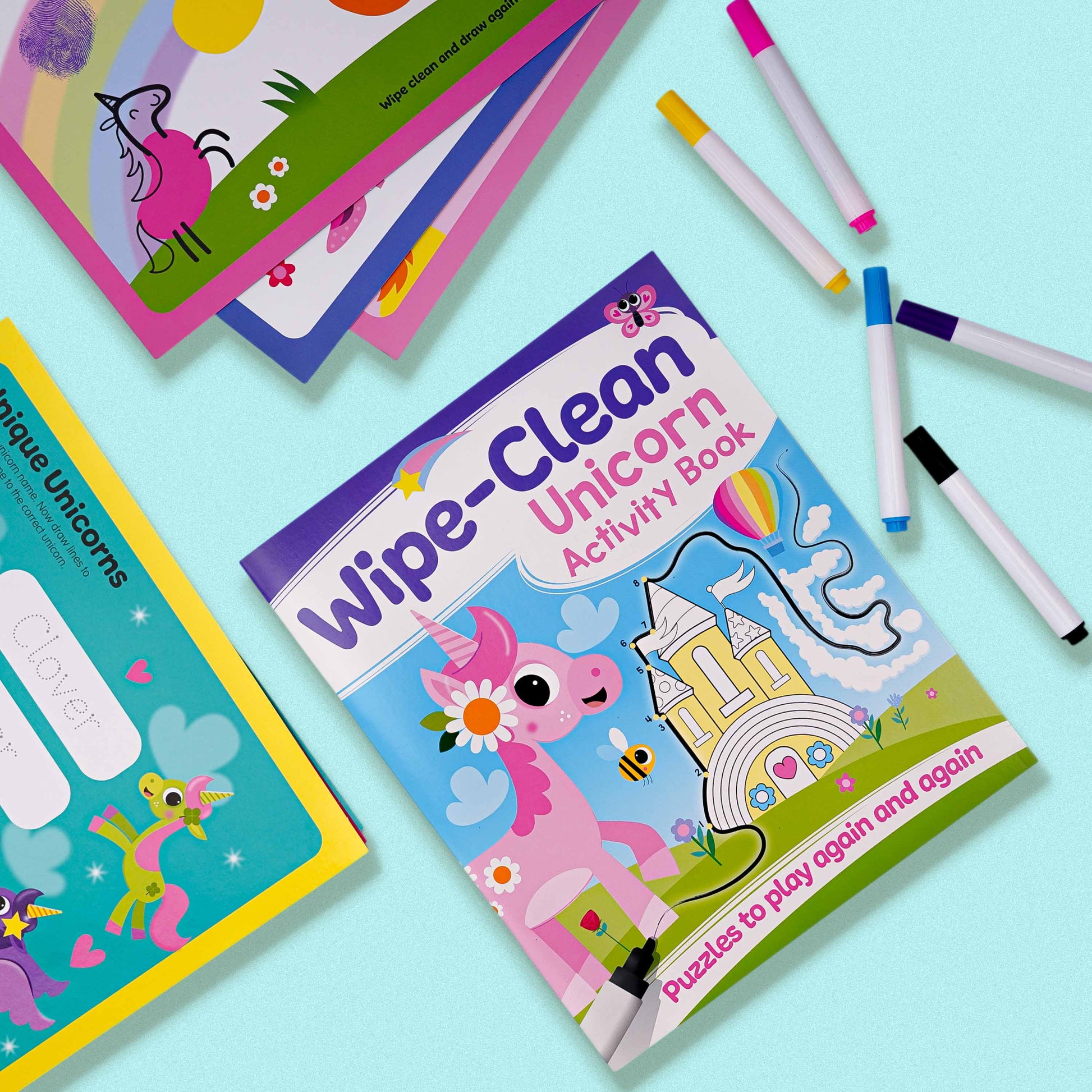 Magic Painting Farm Book for kids reusable water coloring activity book with farm animals