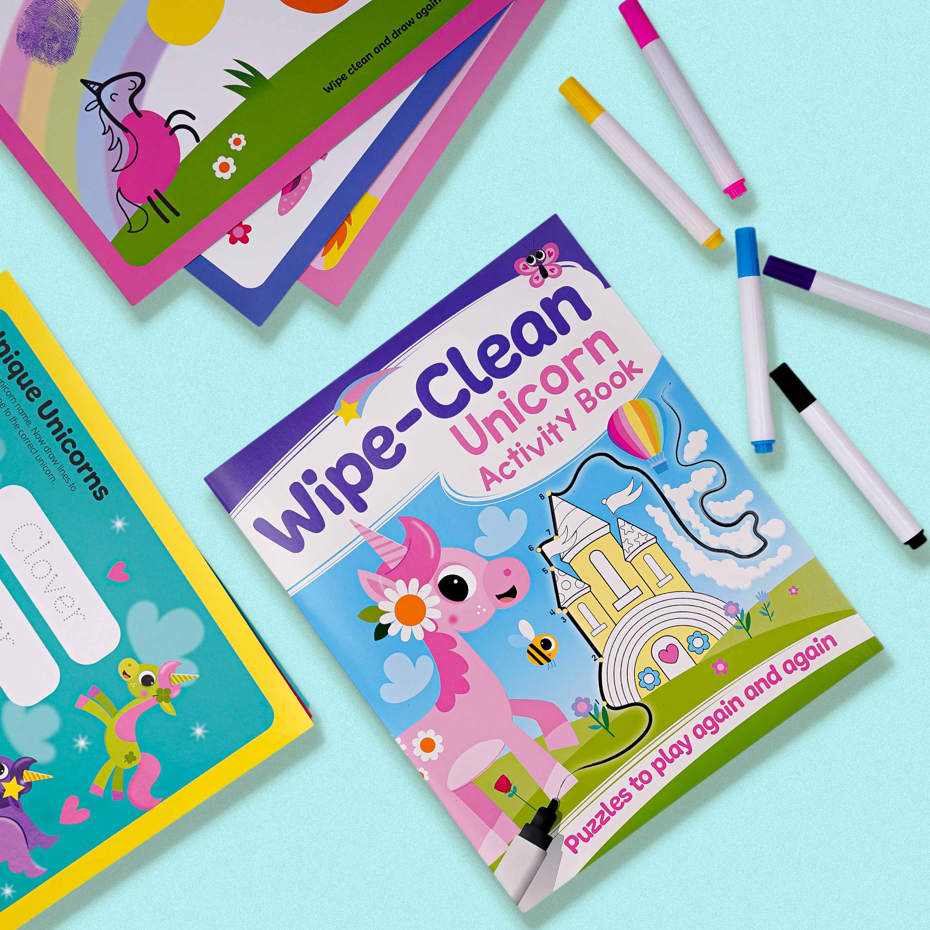 Magic Painting Farm Book for kids reusable water coloring activity book with farm animals