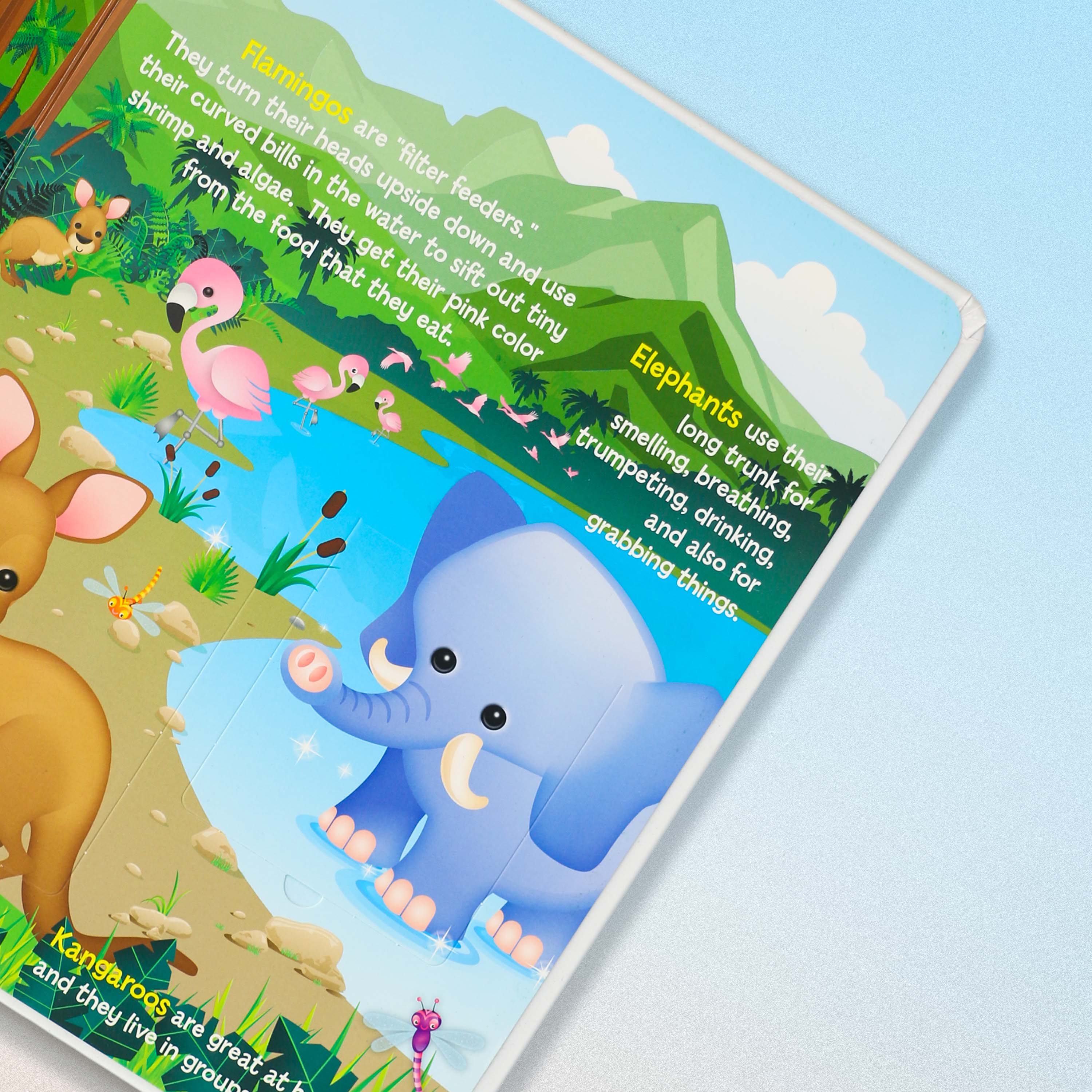 Lift the Flap Learn About Animals Books for Toddlers