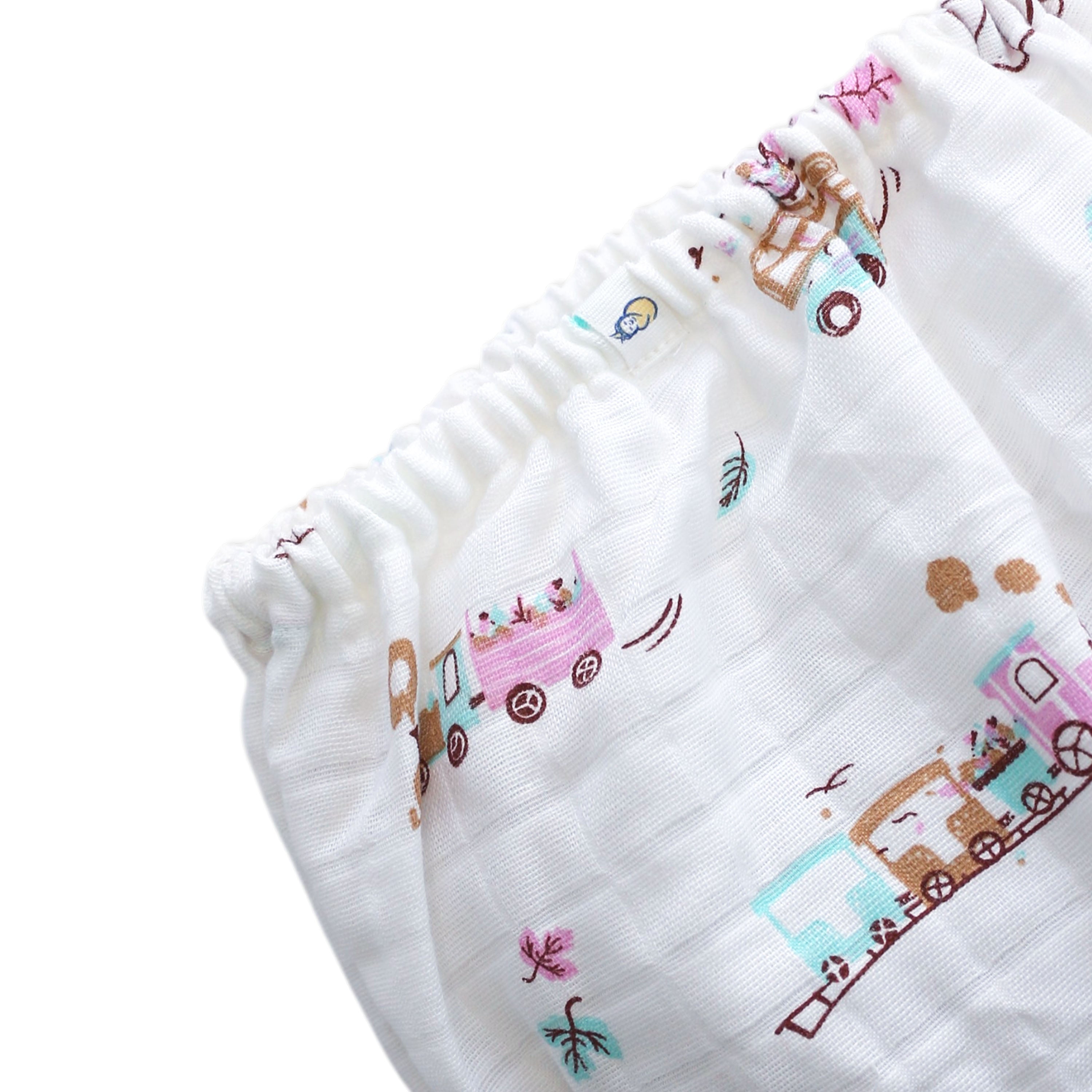 Muslin Cotton Girls Bloomers  - Happy Days Combo