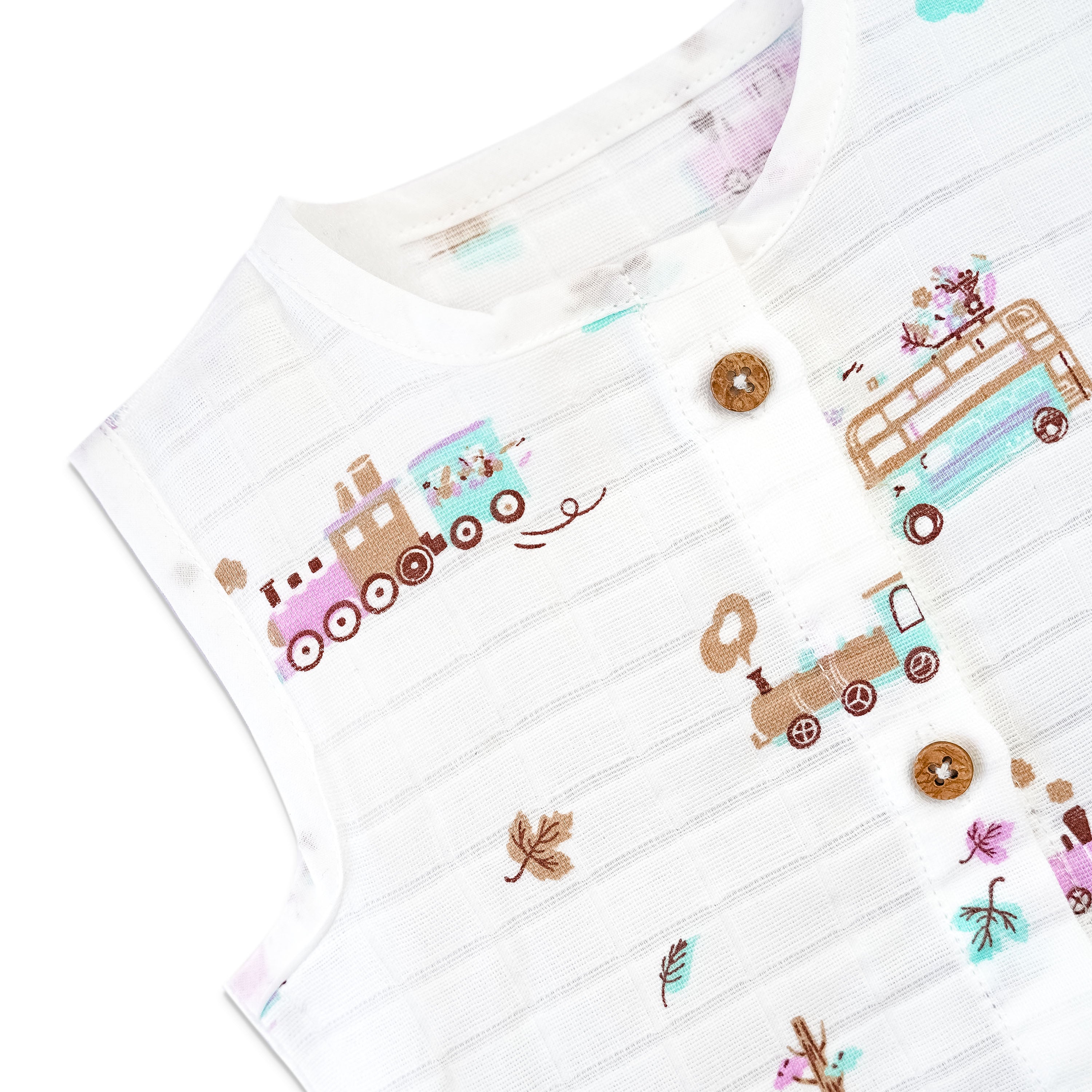 Muslin Cotton Sleeveless Top & Shorts for Babies & Toddlers Pack of 3 (Newborn–5 Years) - Happy Days Combo