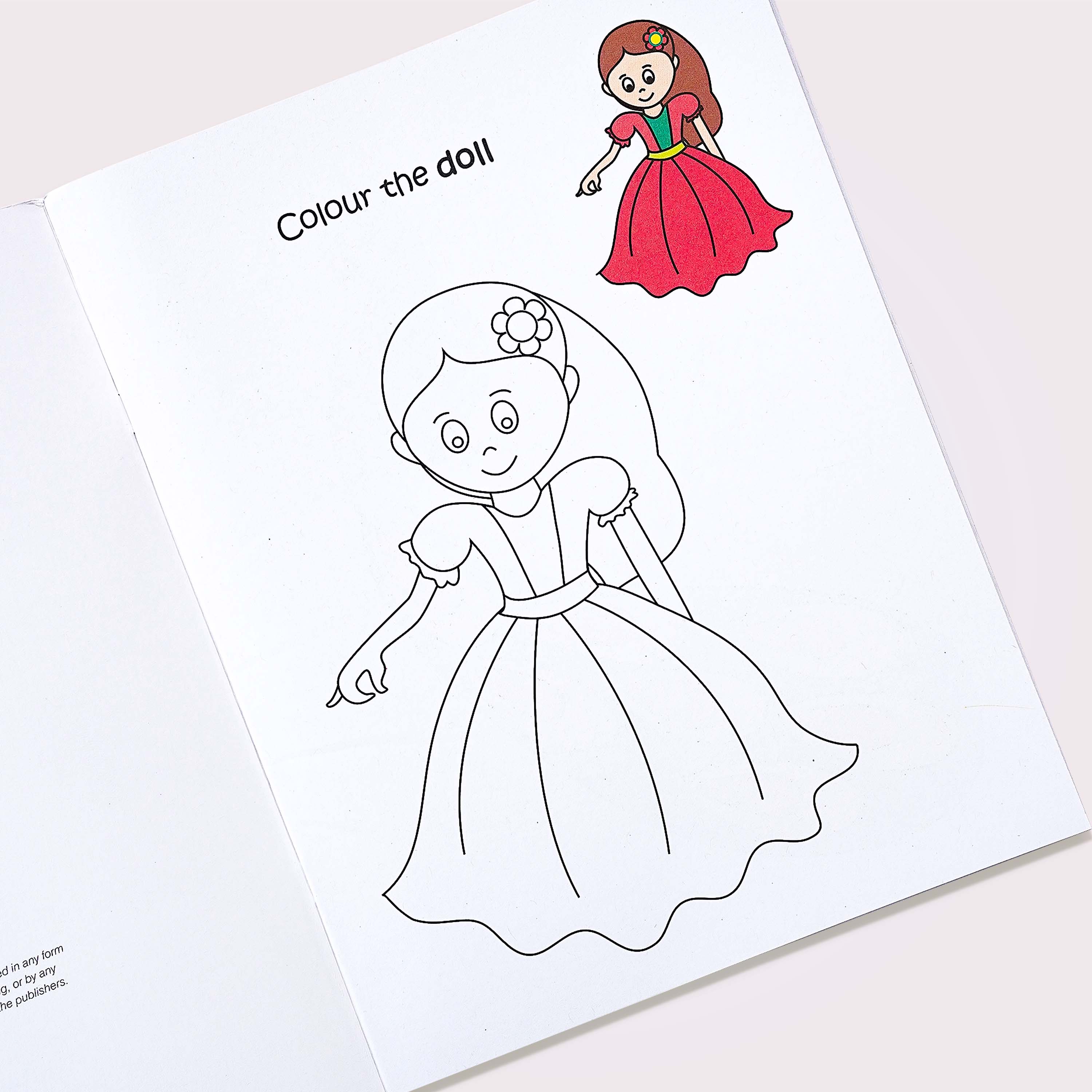 Rainbow Magic Copy Colour Book