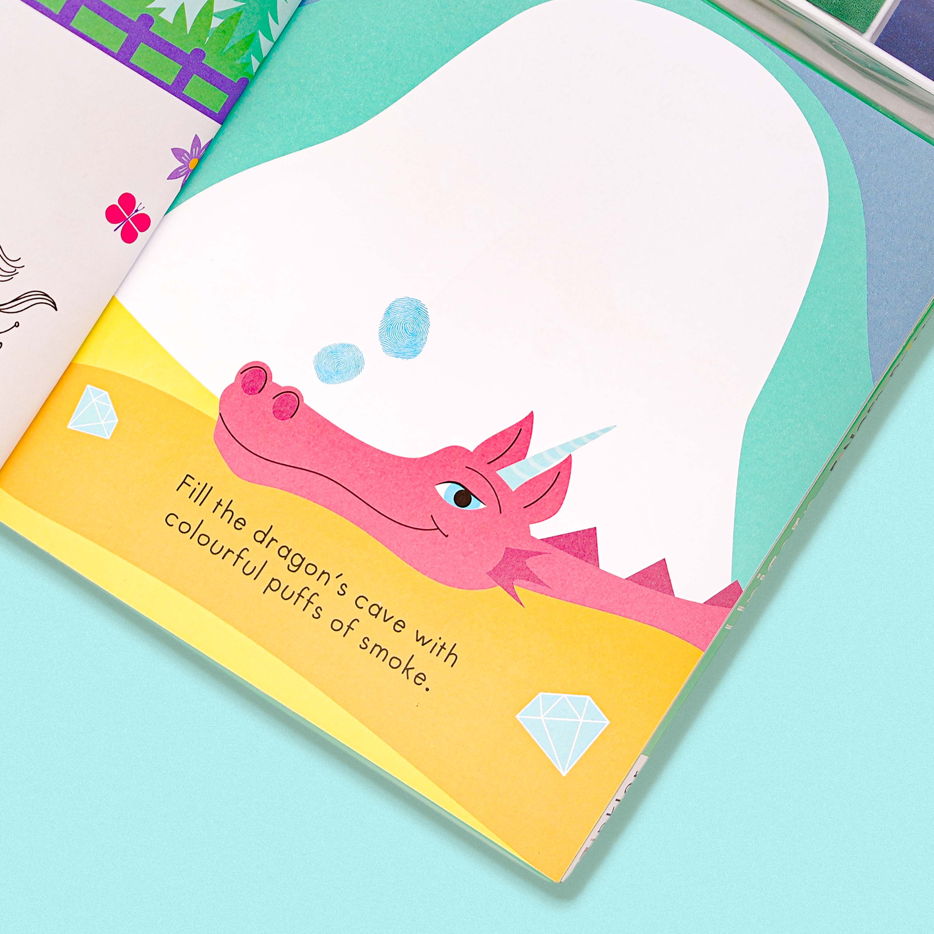 Unicorn Finger Prints Book