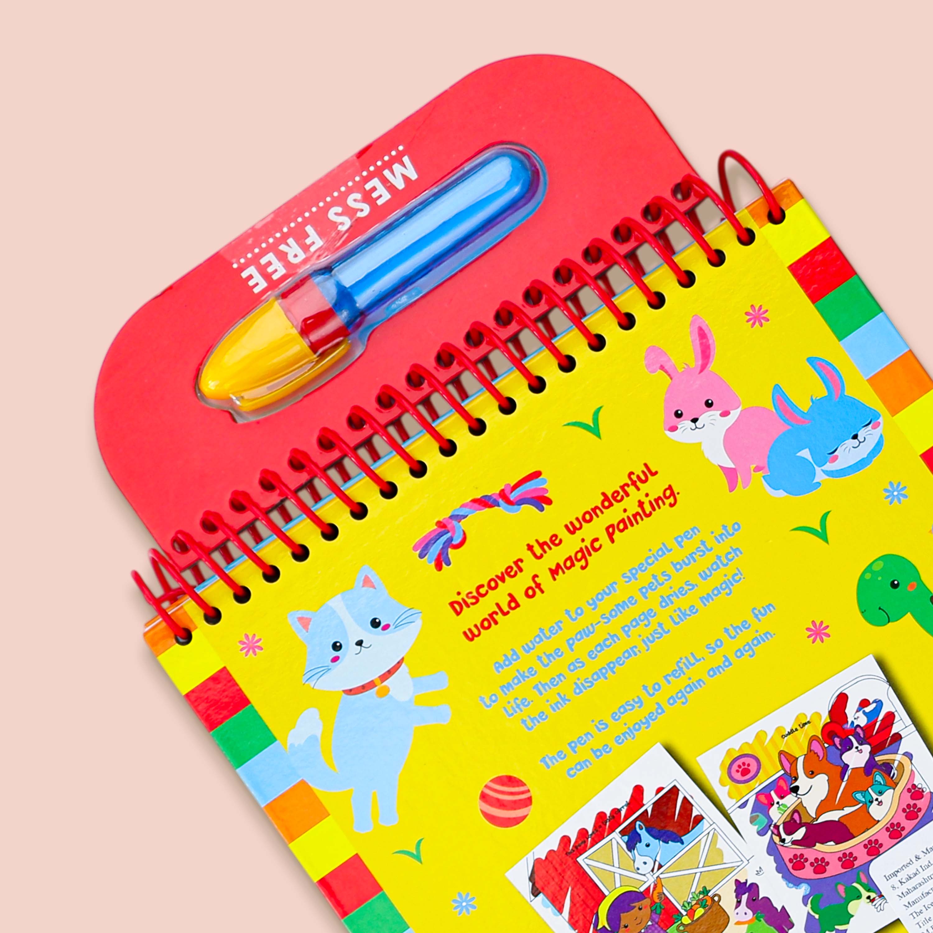 Magic Painting Pets Book