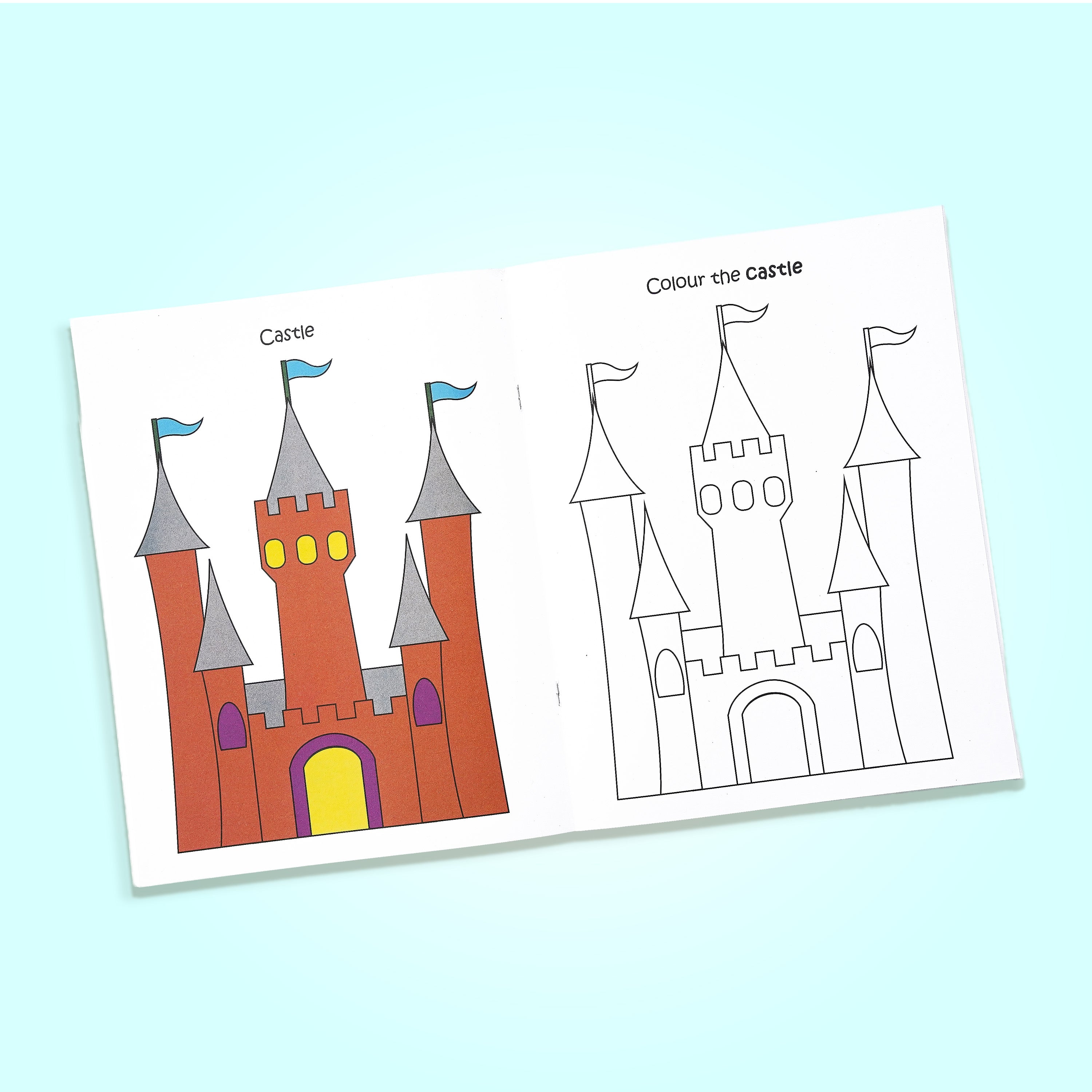 Rainbow Magic Copy Colour Book