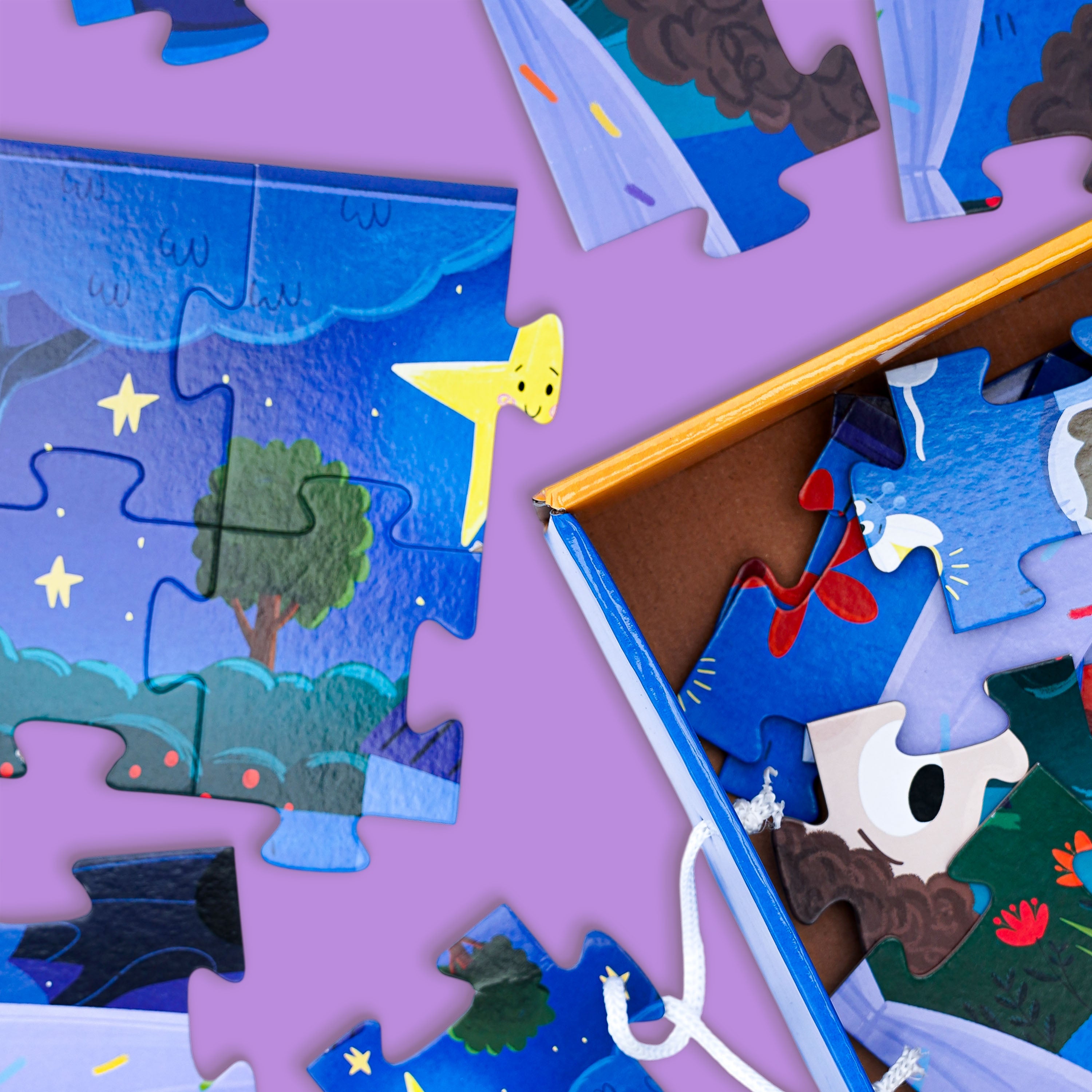 Musical Floor Puzzle with Sing-Alone Book (Yellow)