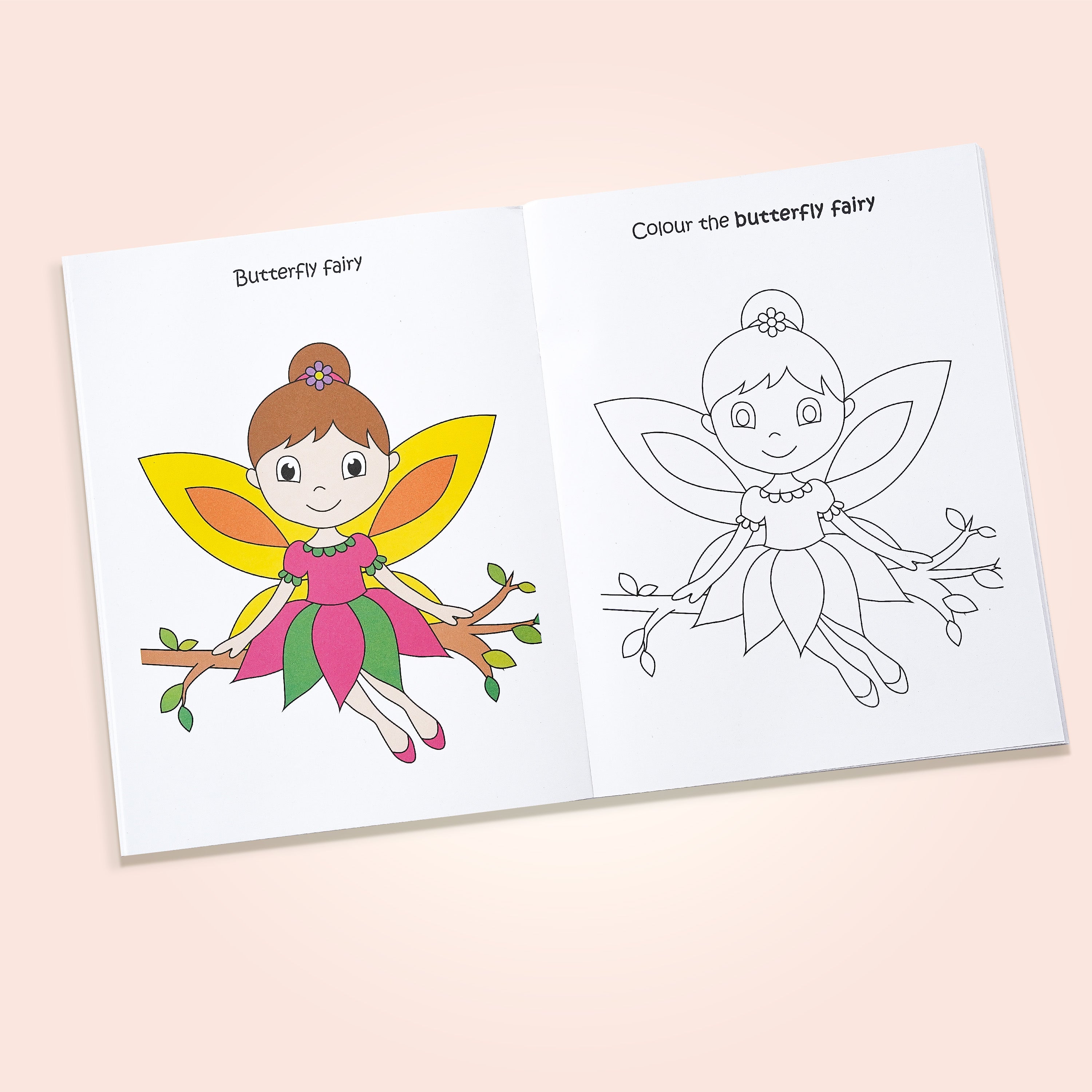 Rainbow Magic Copy Colour Book