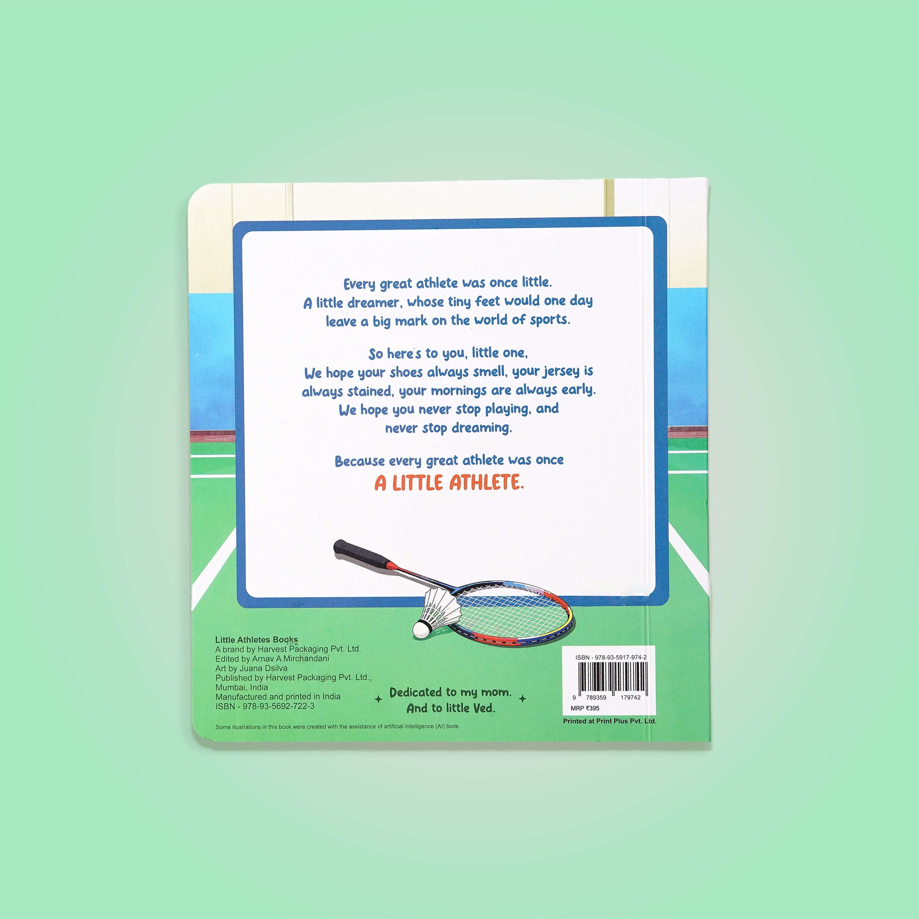 Little Athletes Book