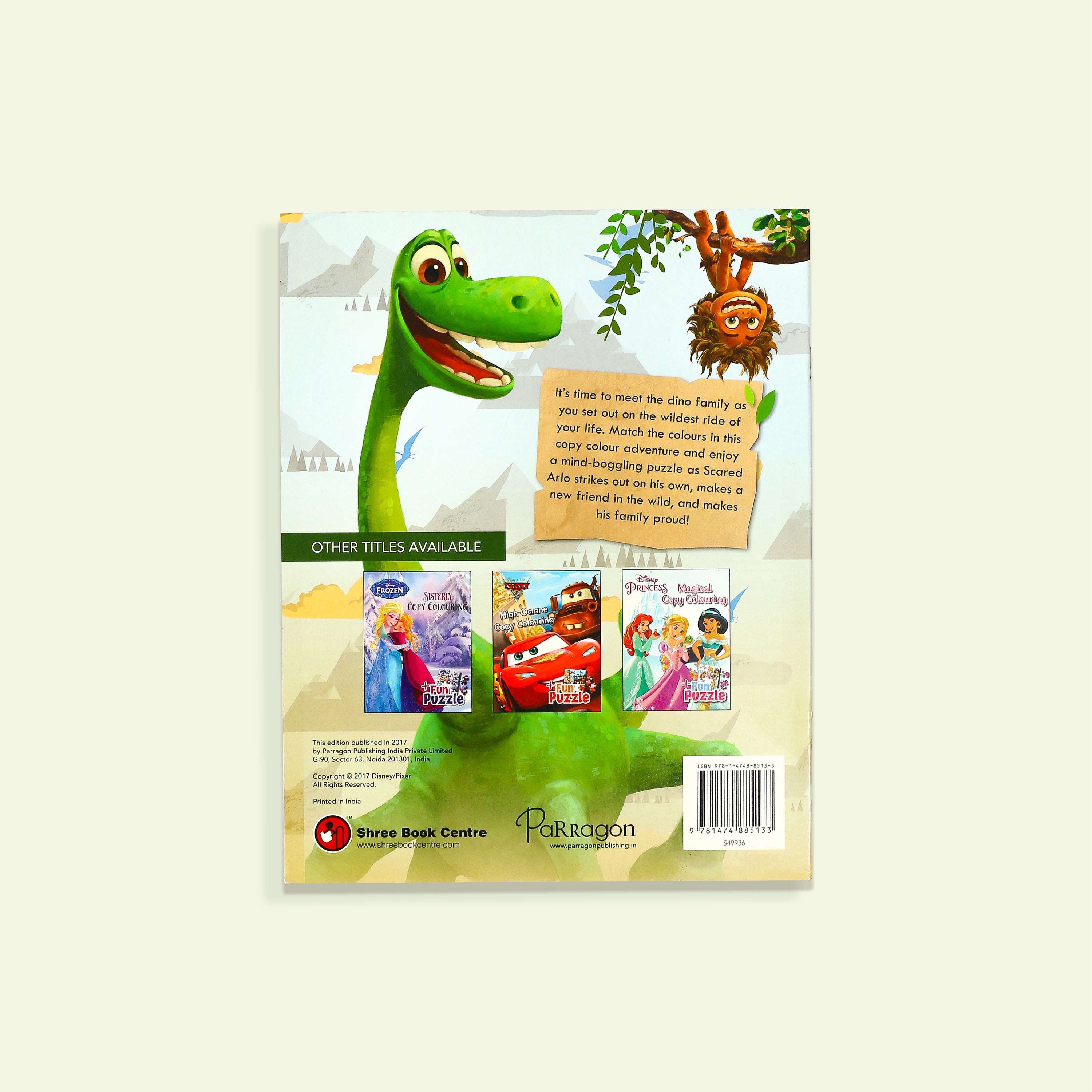 Disney Copy Colouring Puzzle Book