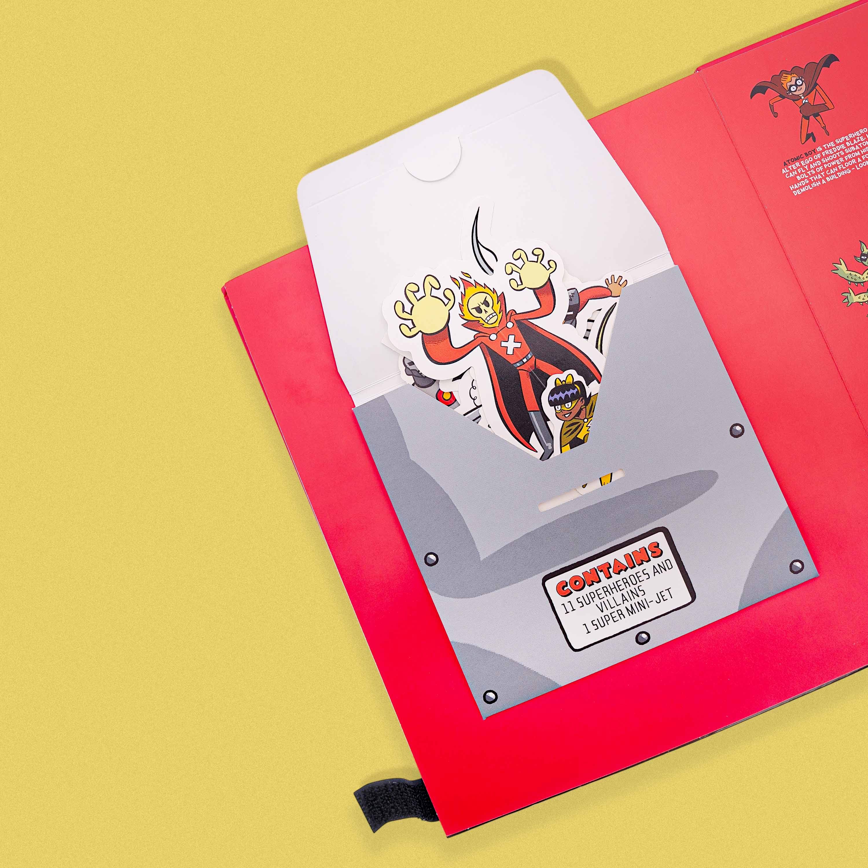 The Superhero Adventure Playset Book