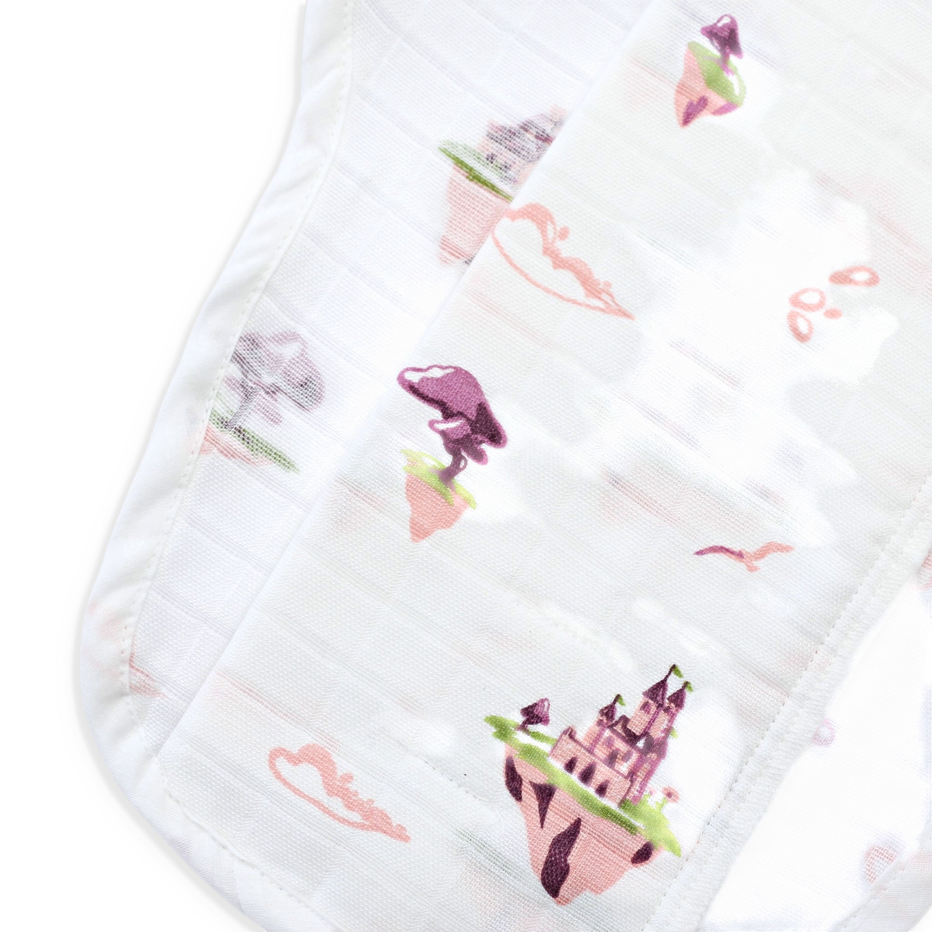 Reusable Muslin Nappies Pack of 3 (Newborn - 0-3 months) - Dream, Dive & Play Combo