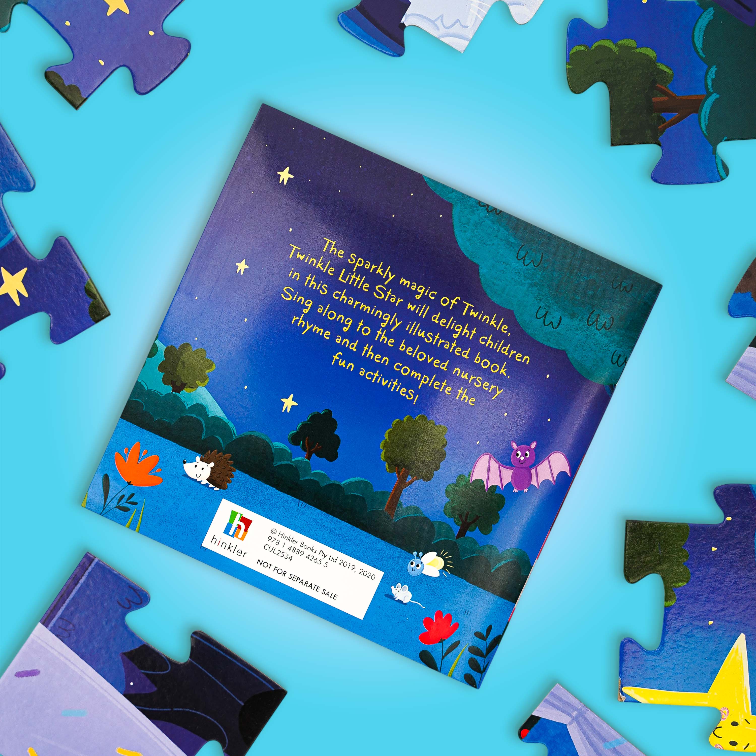 Musical Floor Puzzle with Sing-Alone Book (Yellow)