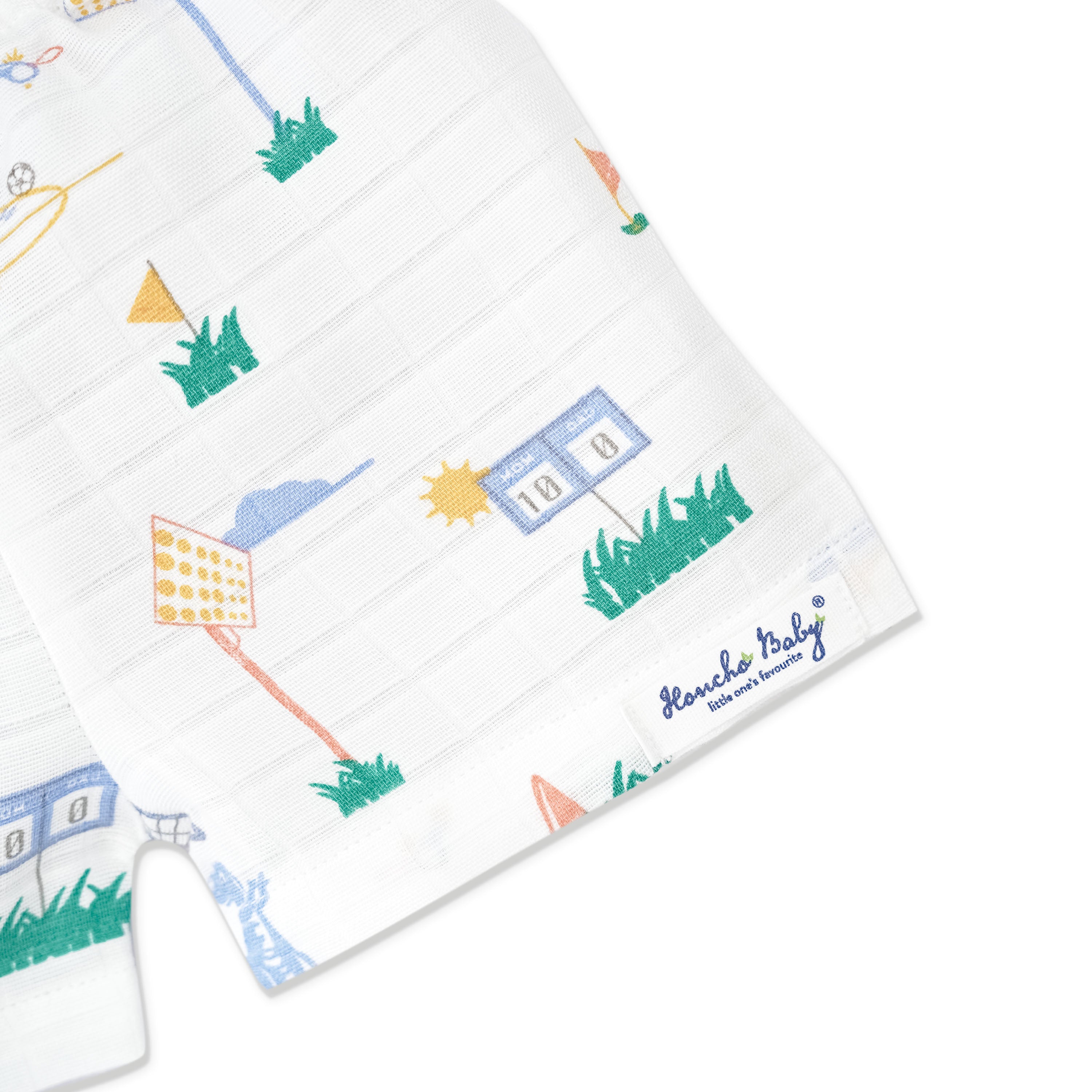 Muslin Cotton Sleeveless Top & Shorts for Babies & Toddlers Pack of 3 (Newborn–5 Years) - Happy Days Combo