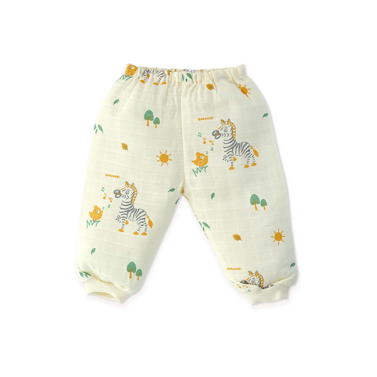 Muslin Cotton Full Sleeve Top & Pant Set for Baby & Toddler Pack of 3 (0–5 Years) - Tiny Wanderers Combo