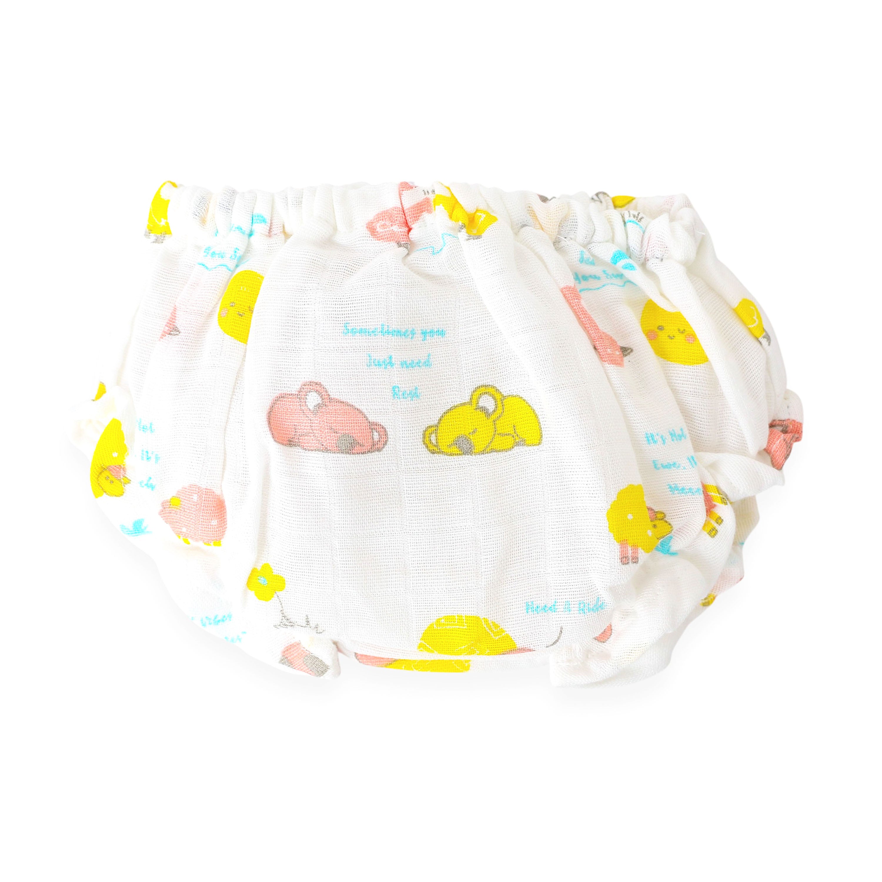 Muslin Cotton Girls Bloomers ( 0 m to 4 years ) Zoo Babbles