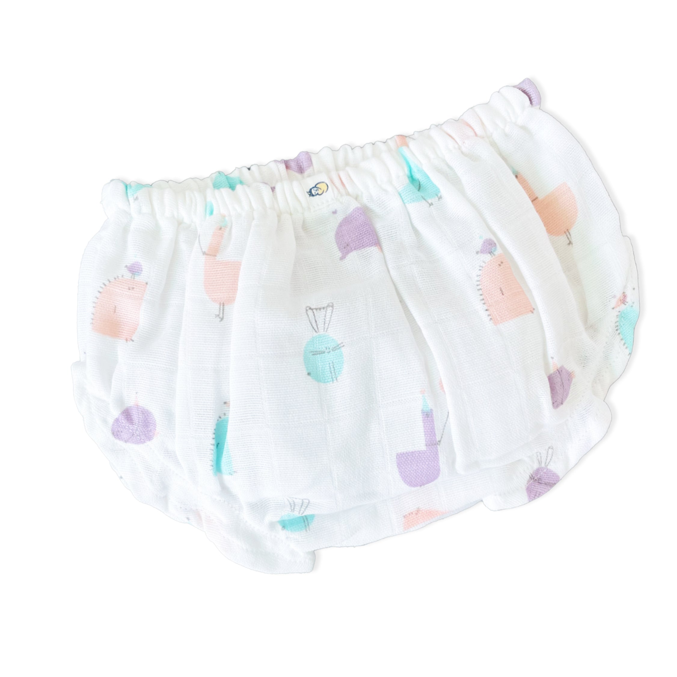 Muslin Cotton Girls Bloomers ( 0 m to 4 years ) Minime Magic Doodle