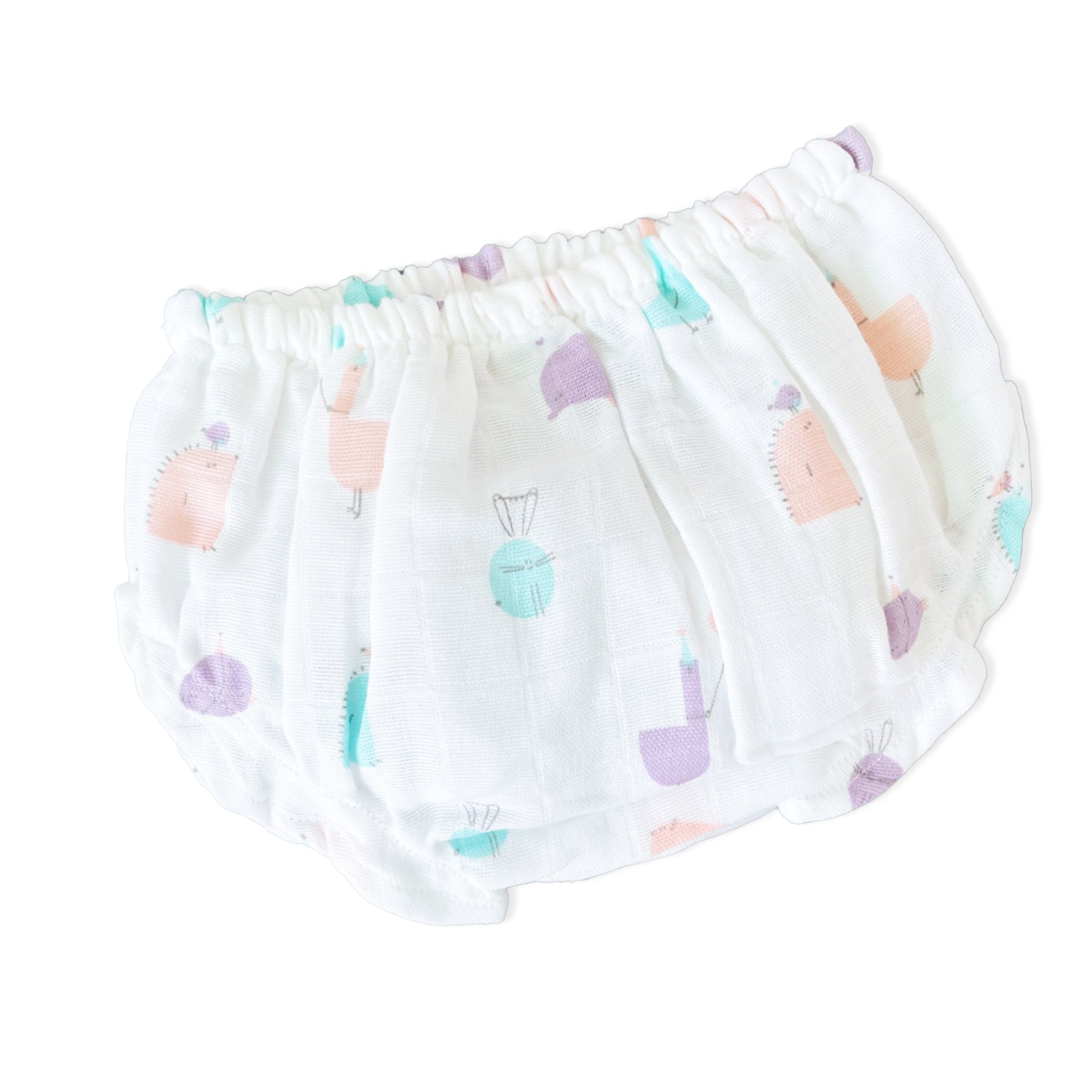 Muslin Cotton Girls Bloomers ( 0 m to 4 years ) Minime Magic Doodle