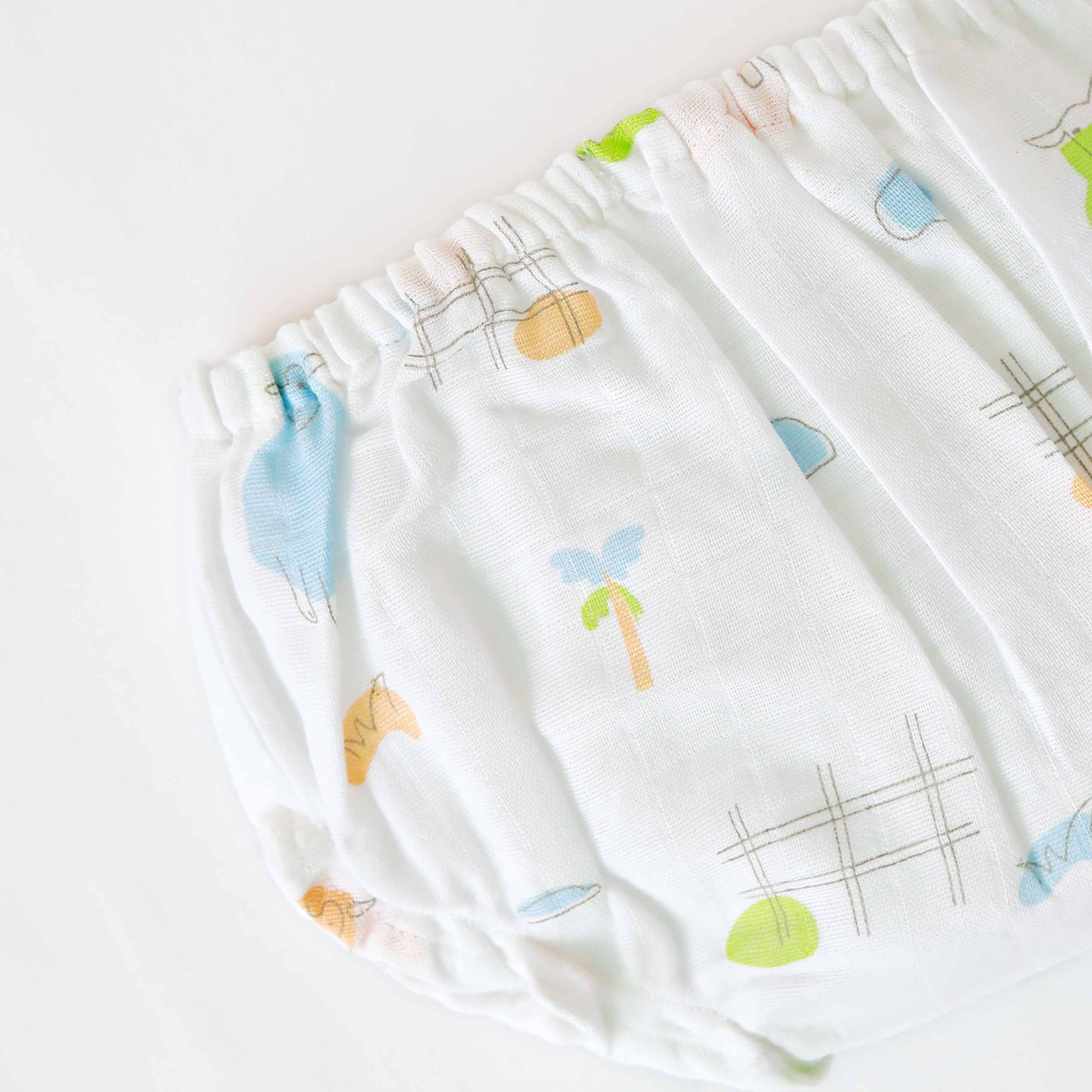 Muslin Cotton Girls Bloomers ( 0 m to 4 years ) Woolly Wonderland