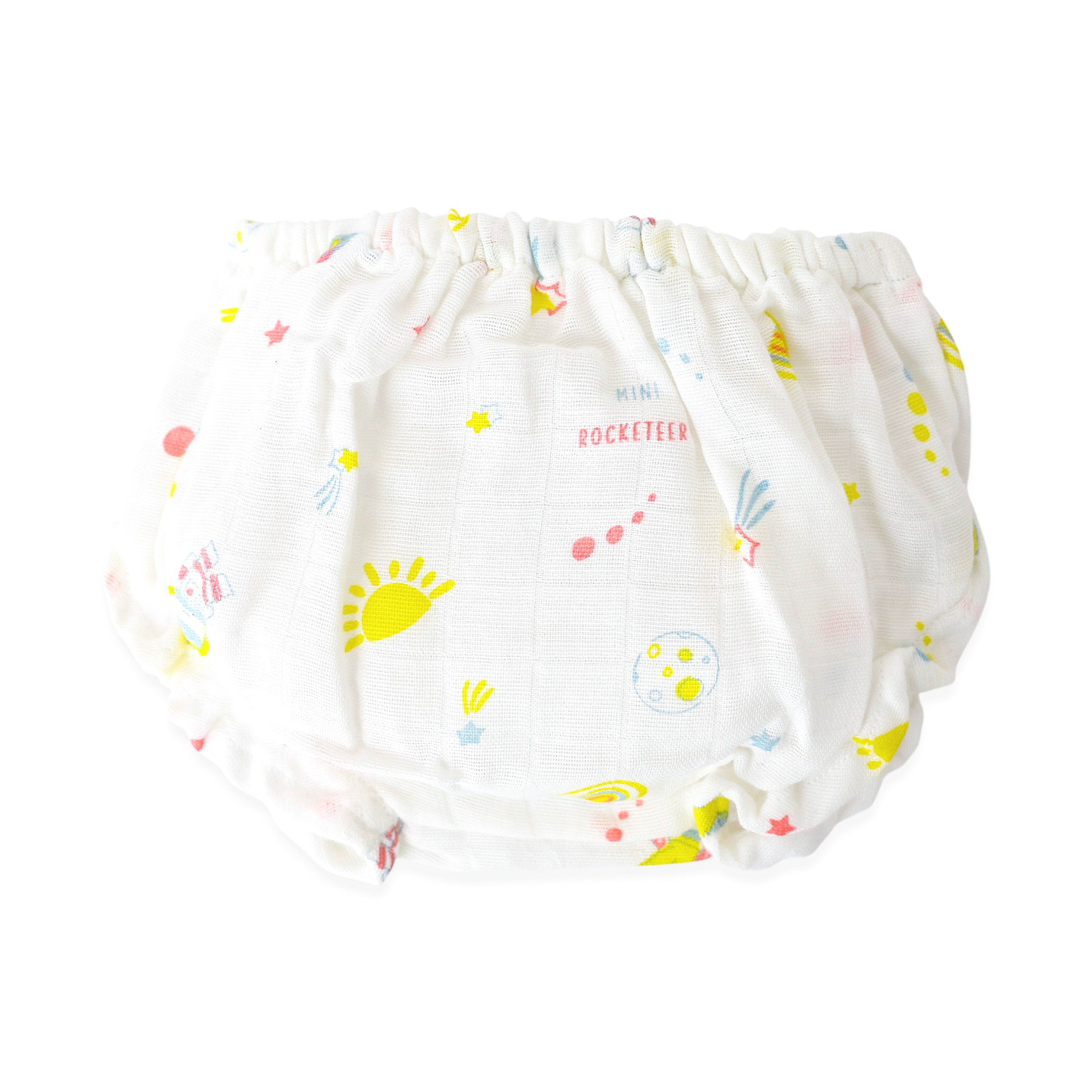 Muslin Cotton Girls Bloomers ( 0 m to 4 years ) Mini Rocketeer