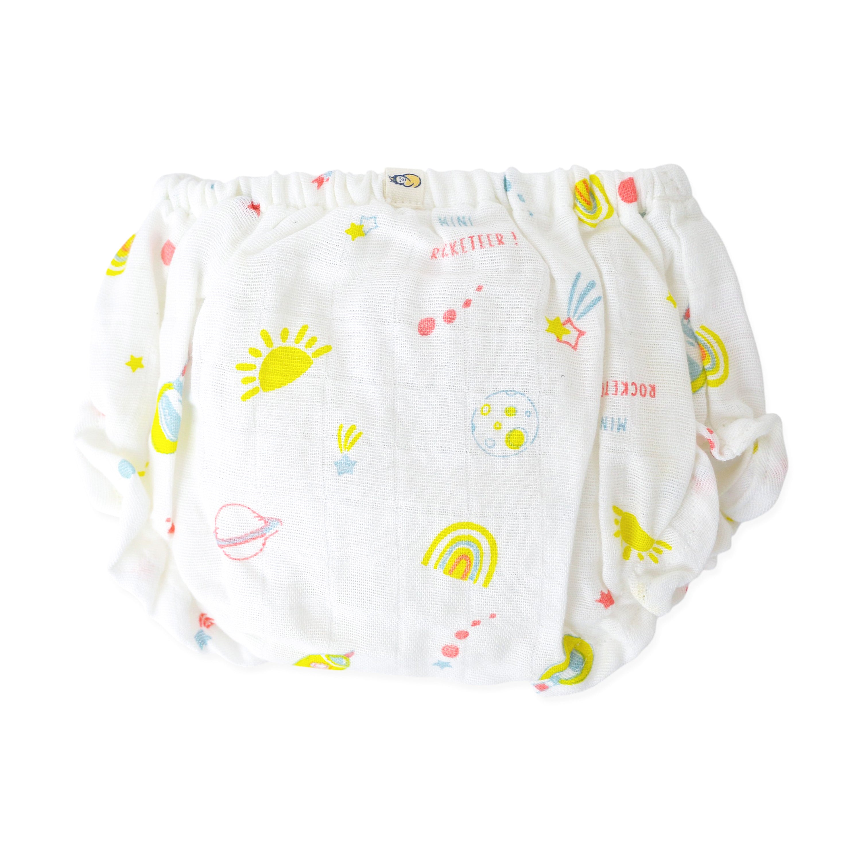 Muslin Cotton Girls Bloomers ( 0 m to 4 years ) Mini Rocketeer